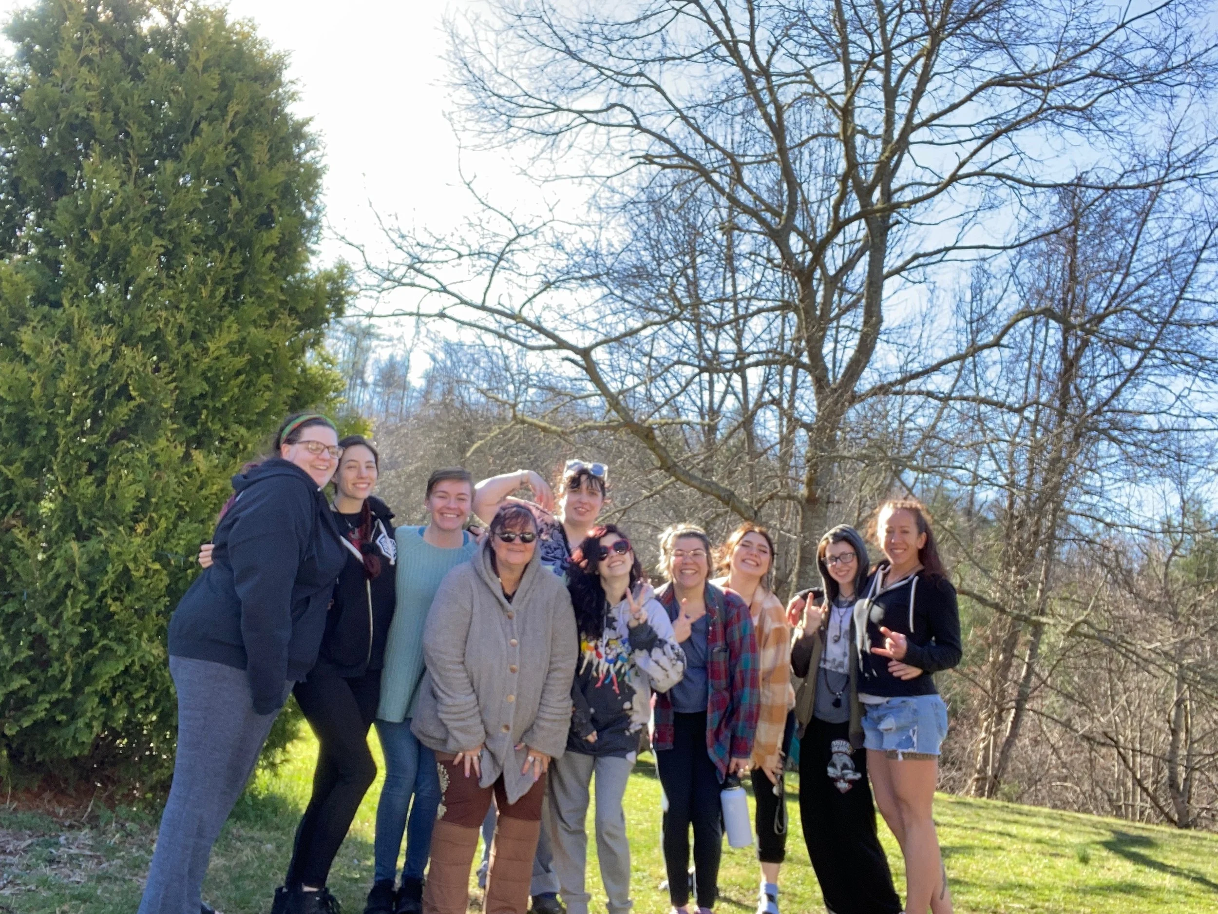 Our first women's retreat