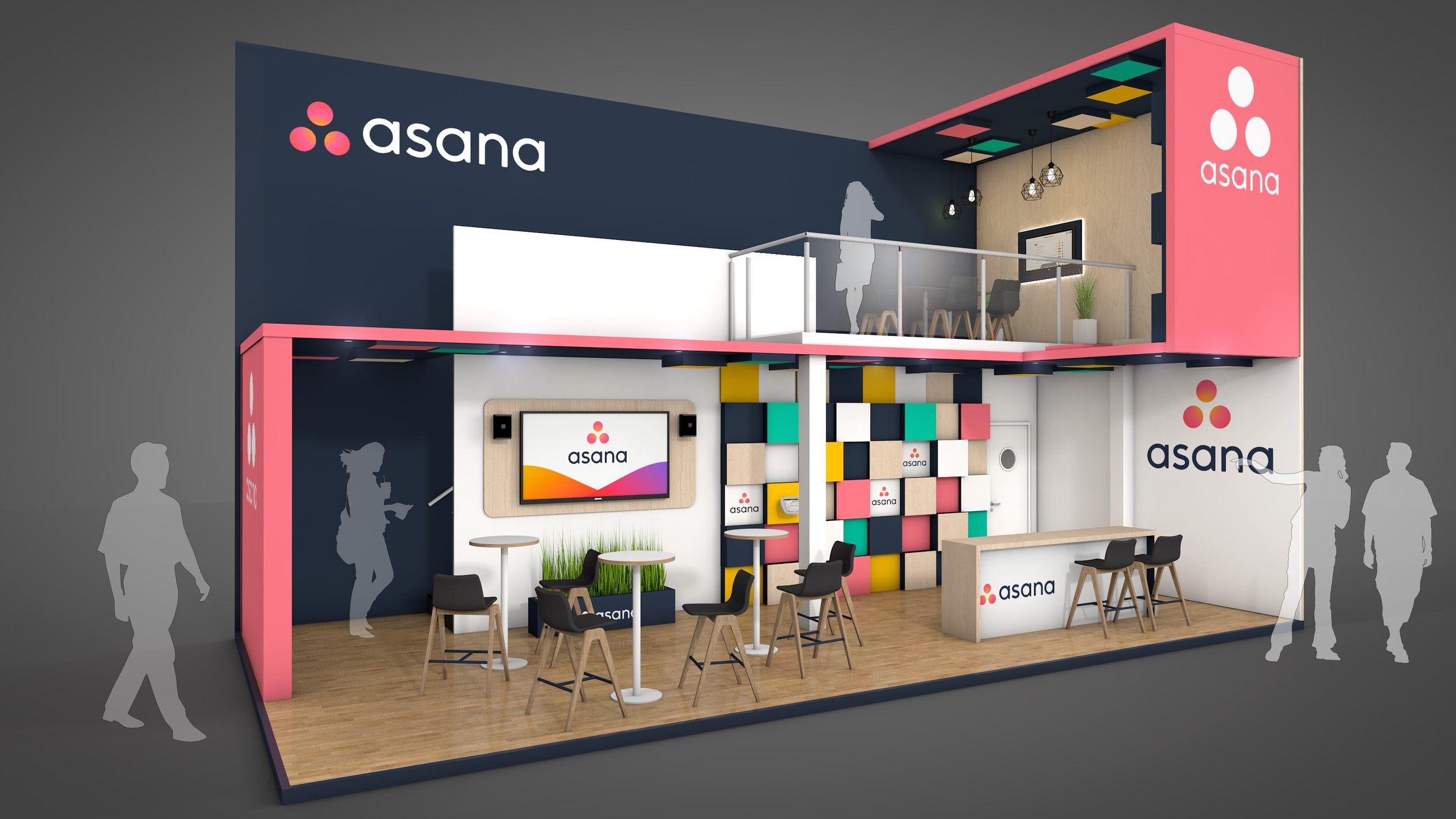 Asana Exhibition Stand