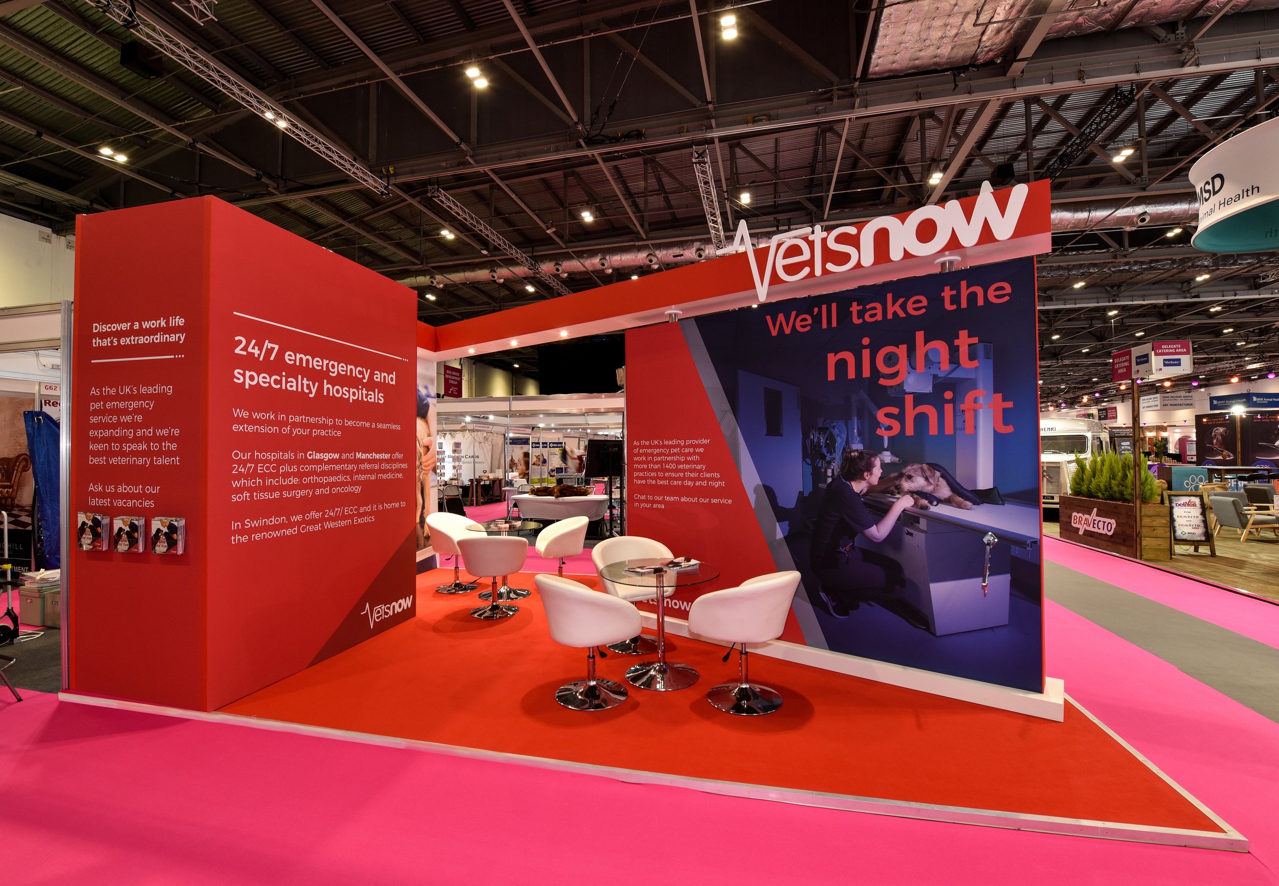 Vets Now Exhibition Stand
