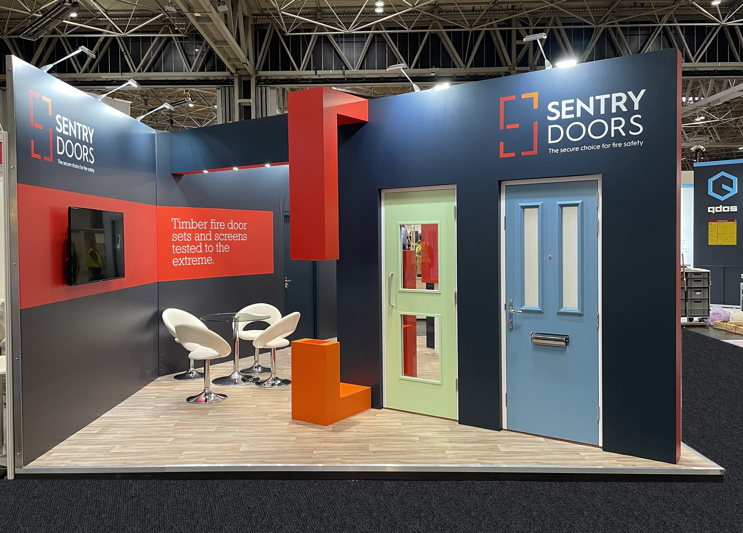 Sentry Doors Exhibition Stand