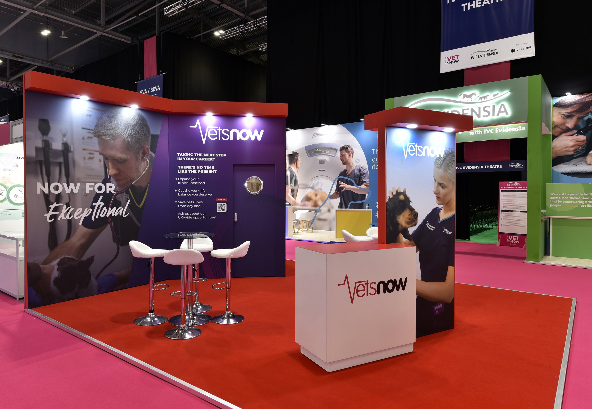 Vets Now Exhibition Stand