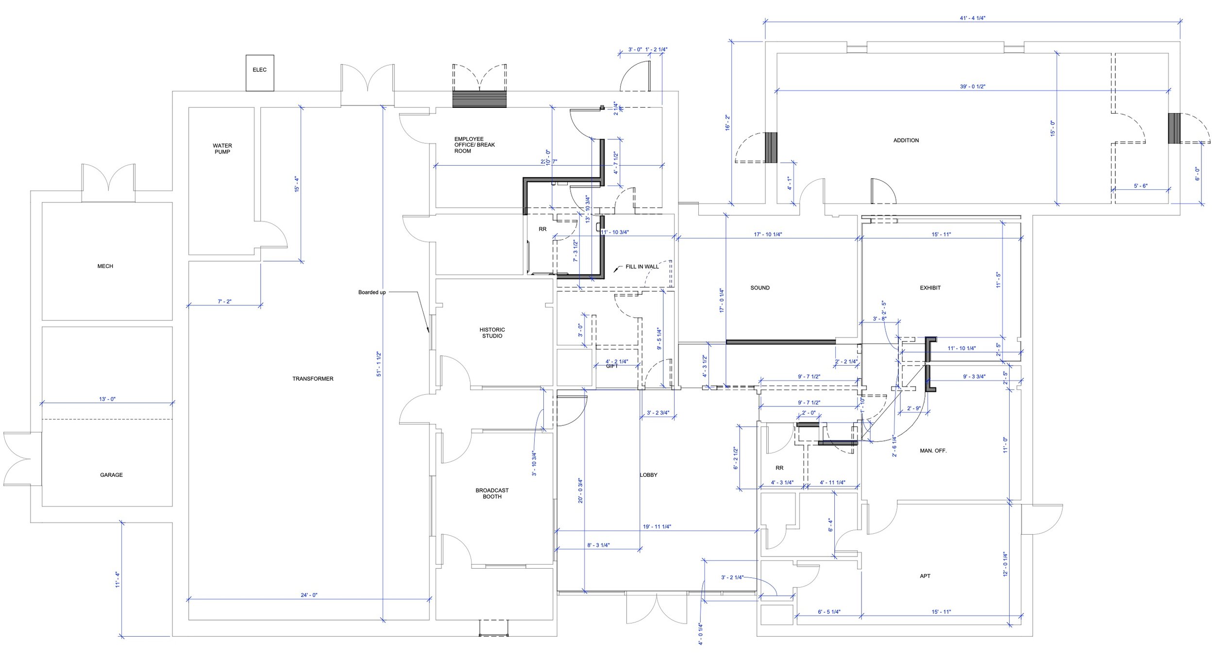 Demolition Floor Plan