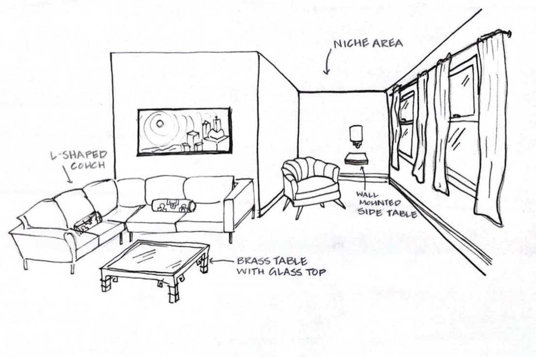 Greek Home Living Room