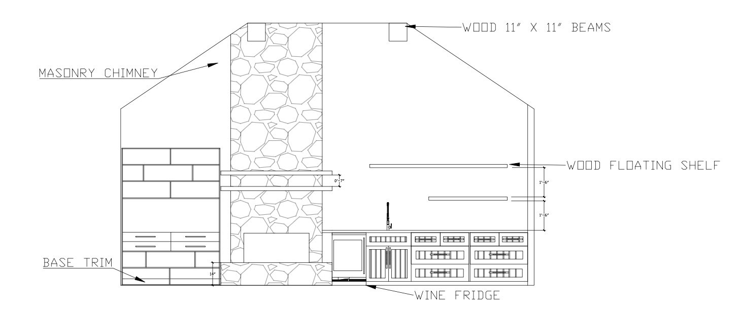 Living Room Elevation