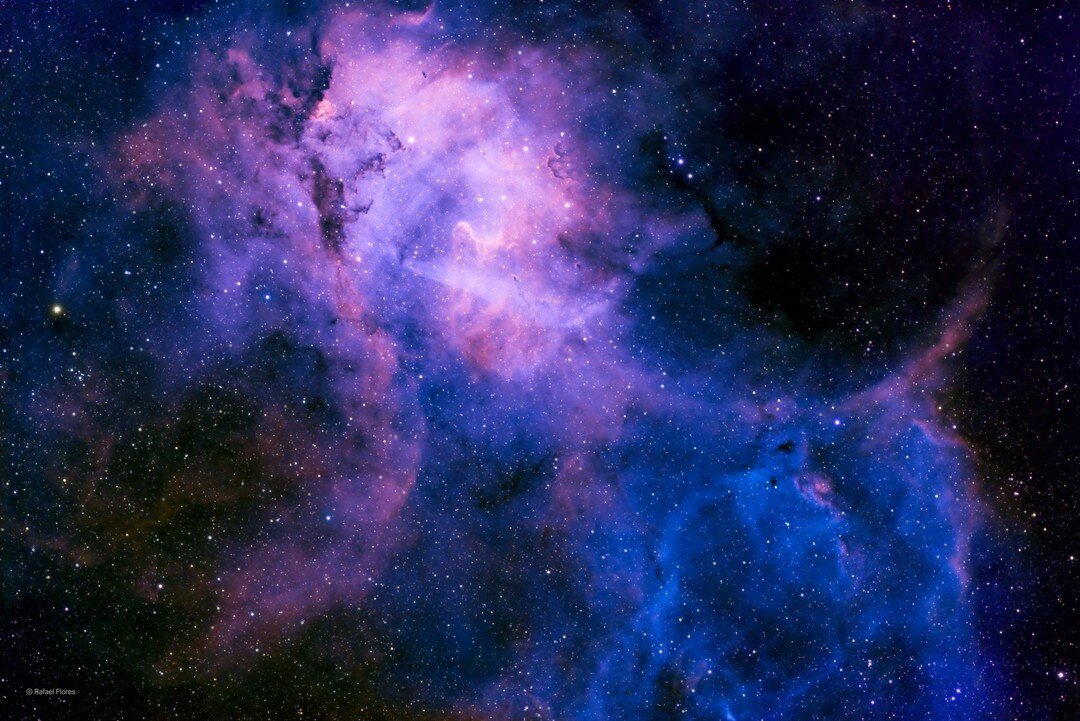 La nebulosa del Leon o SH2-132 en paleta SHO modificada. Esta foto esta un poco tarde comenc&eacute; a tomarla en Sept 25,  por inclemencias del tiempo las ultimas tomas fueron en Nov 7. Luego por mi auto critica no la publique en ese tiempo. Creo qu