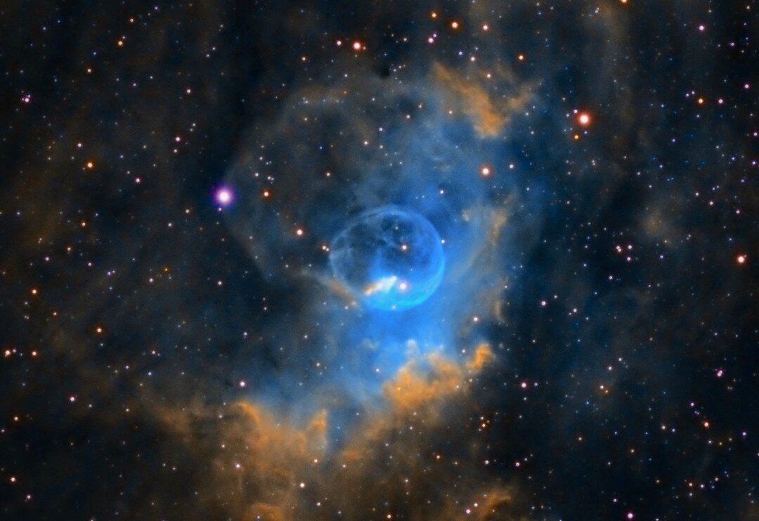 NGC 7635 (The Bubble Nebula)
#astrophotography #astrofotografia, #nightsky #nightskyphotography  #NGC7635 #bubblenebula