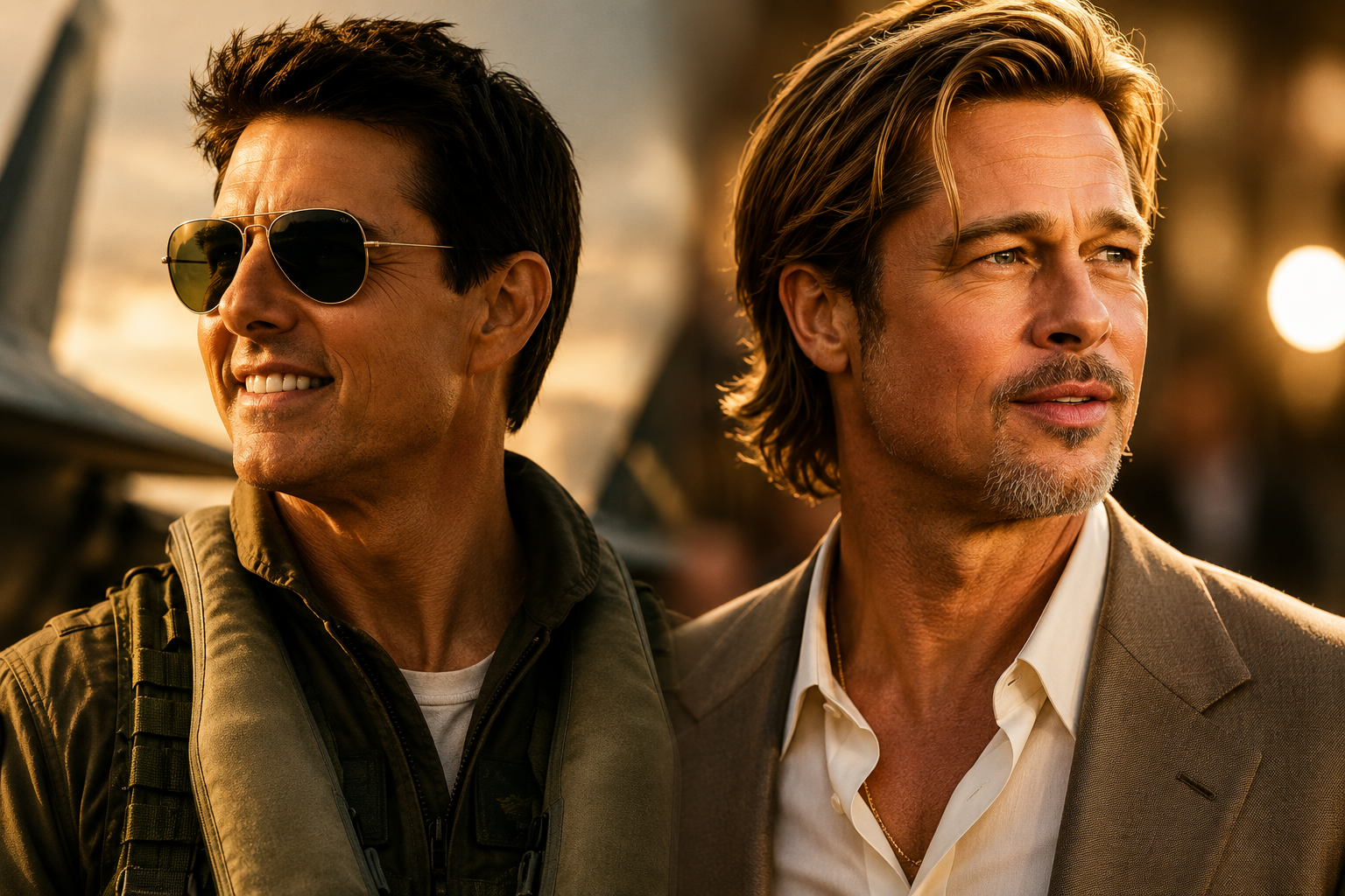 为什么Tom Cruise和Brad Pitt，依然是我最喜欢的两位好莱坞明星？