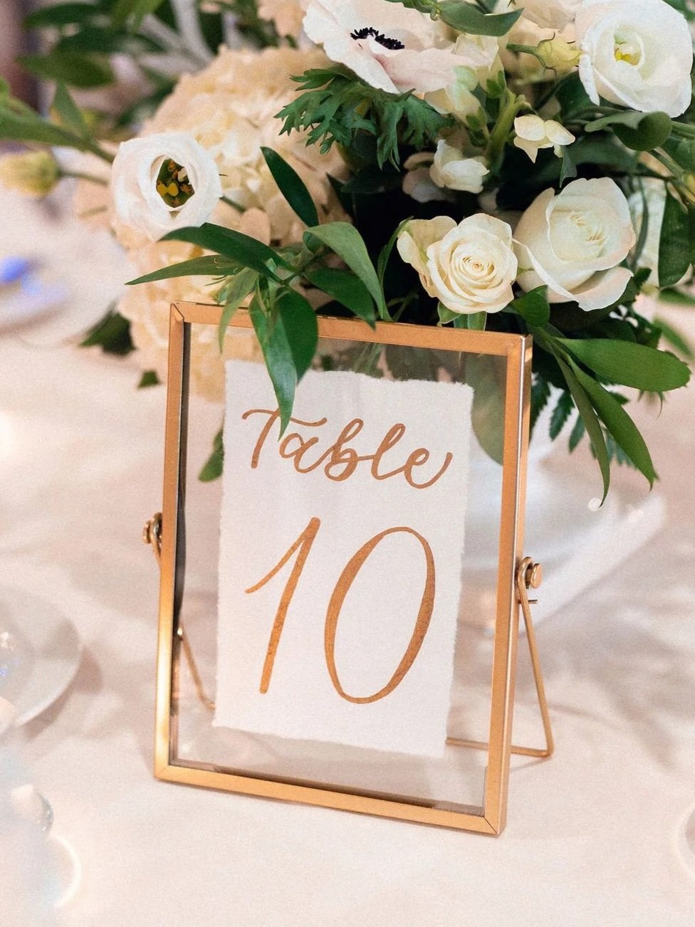 table numbers