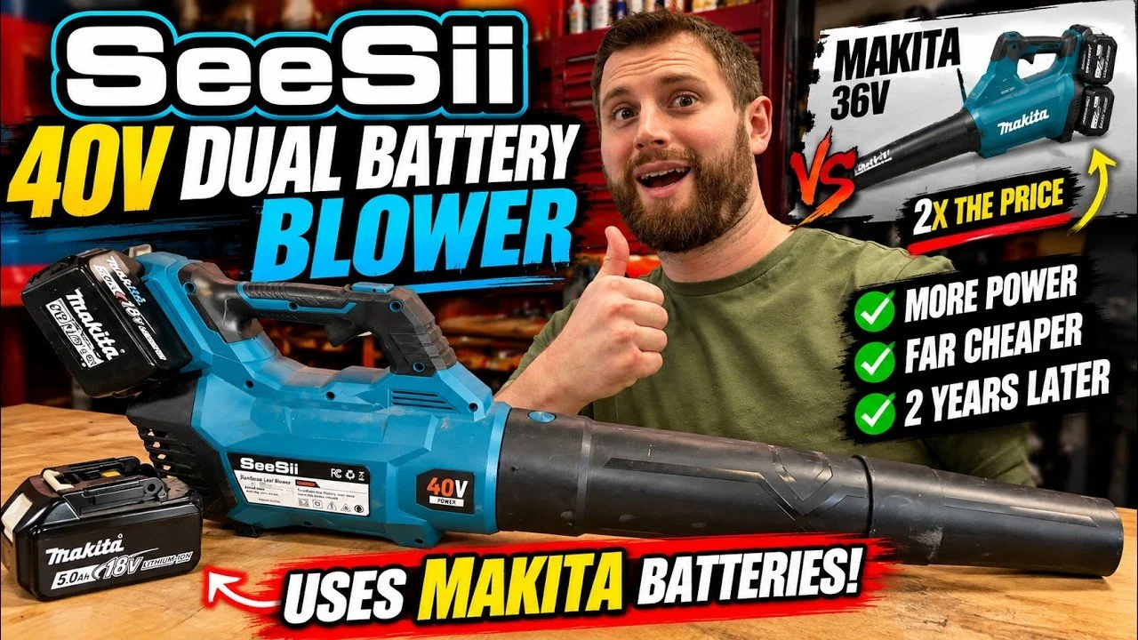 SeeSii 40V Cordless Leaf Blower Review: 2 Years Later, I Prefer It Over Makita