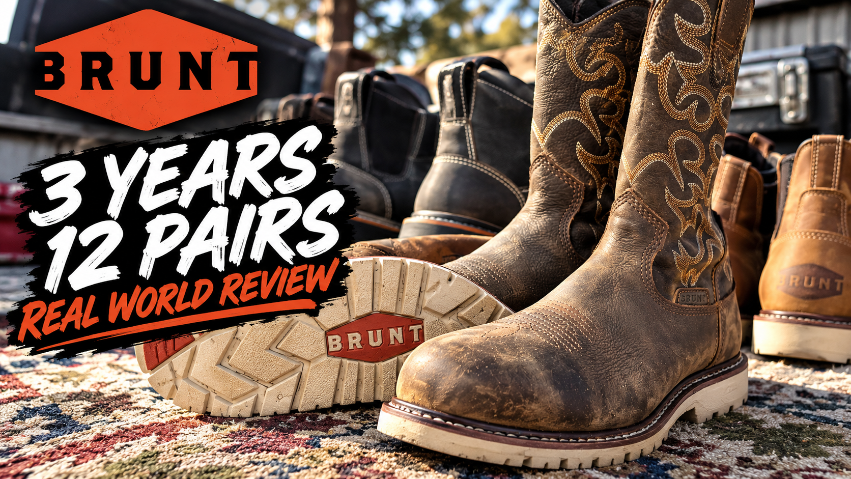 Brunt Work Boots Long Term Review: What I’ve Learned After 3 Years and a Dozen Pairs!