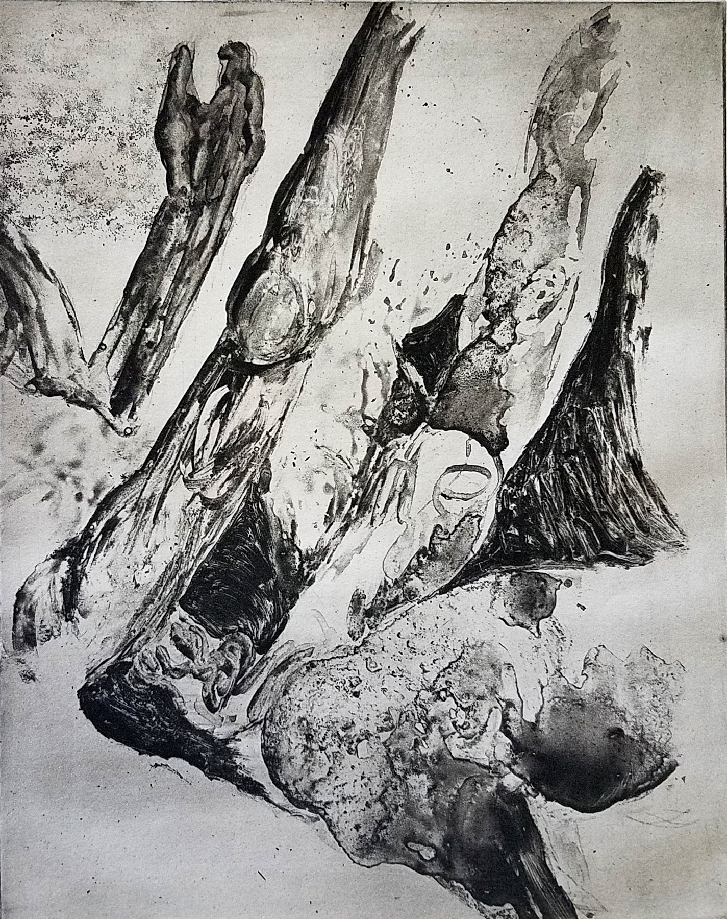 More than me 1.2, 2008, Photogravure on BFK, 8 x 10 in