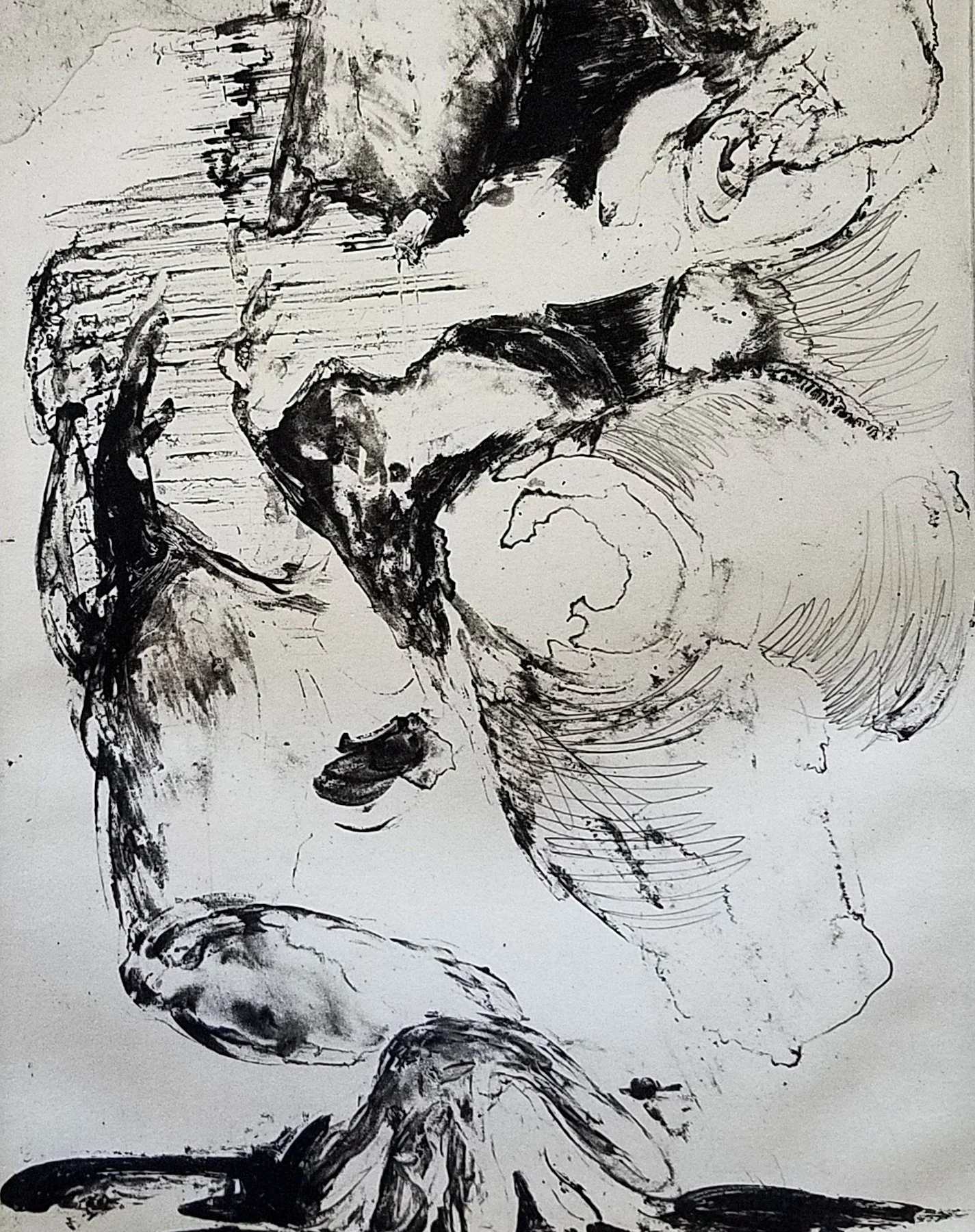 More than me 6.2, 2008, Photogravure on BFK, 8 x 10 in
