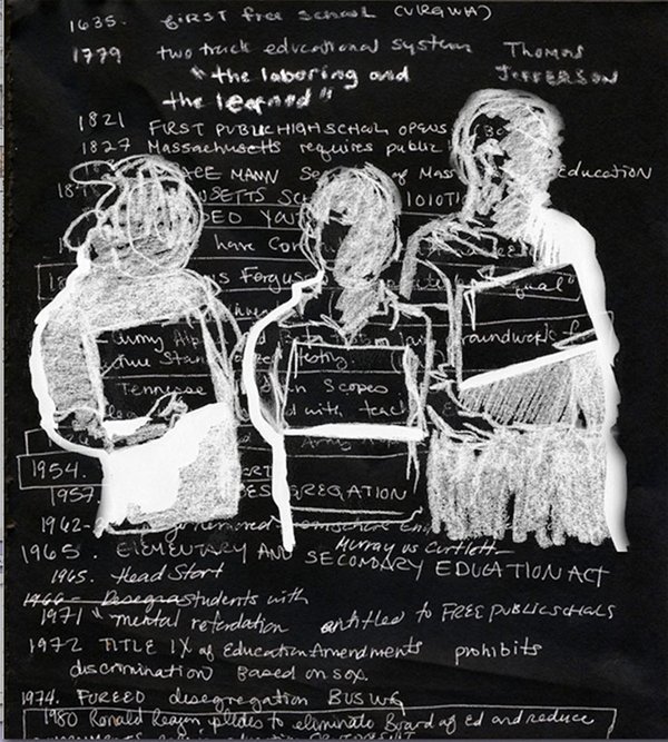 NCLB 12, 2010, Video still and Iris print, 8x10 in