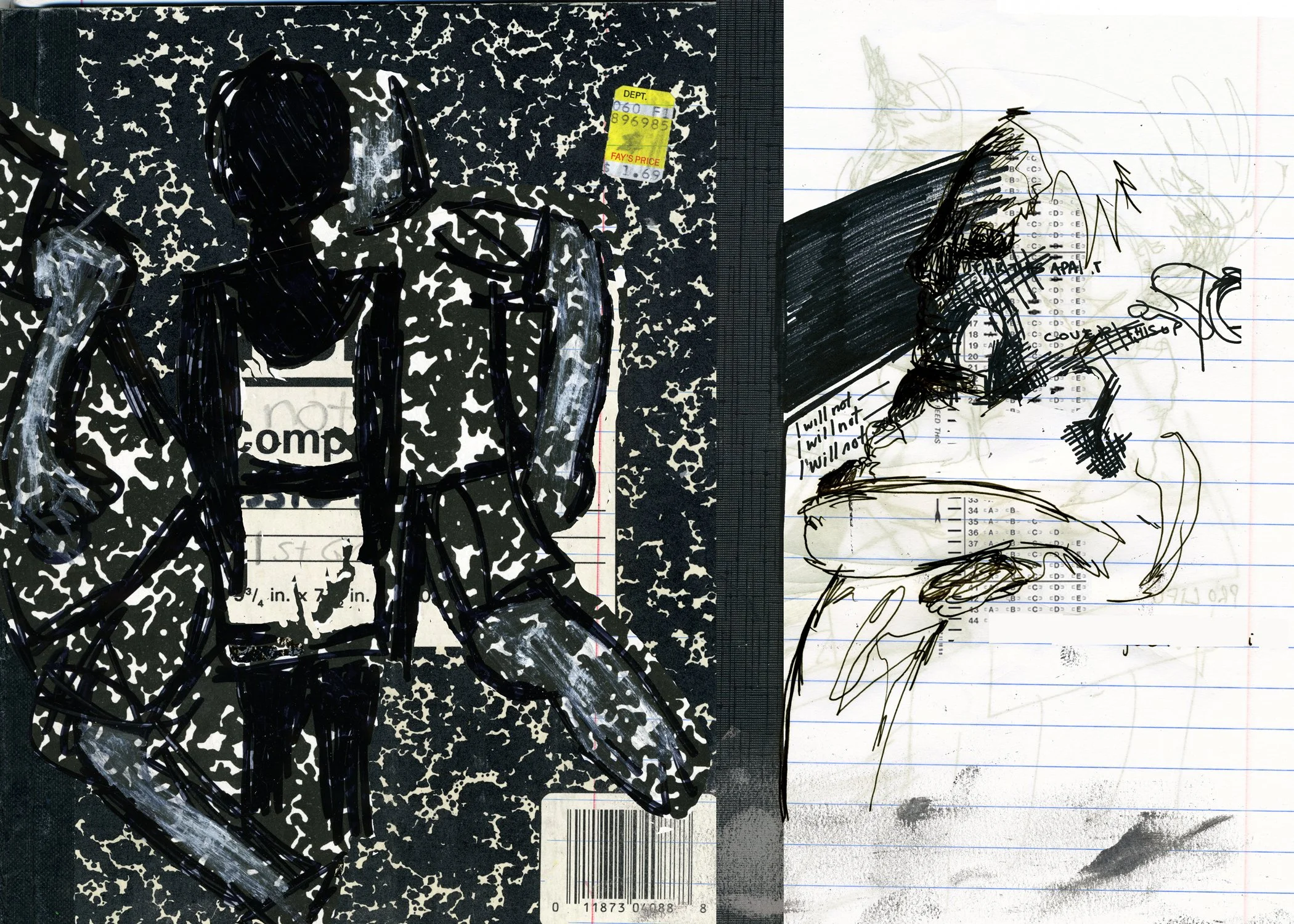 Left Behind second, 2008, Iris Print on Arches, 30 x 33 in