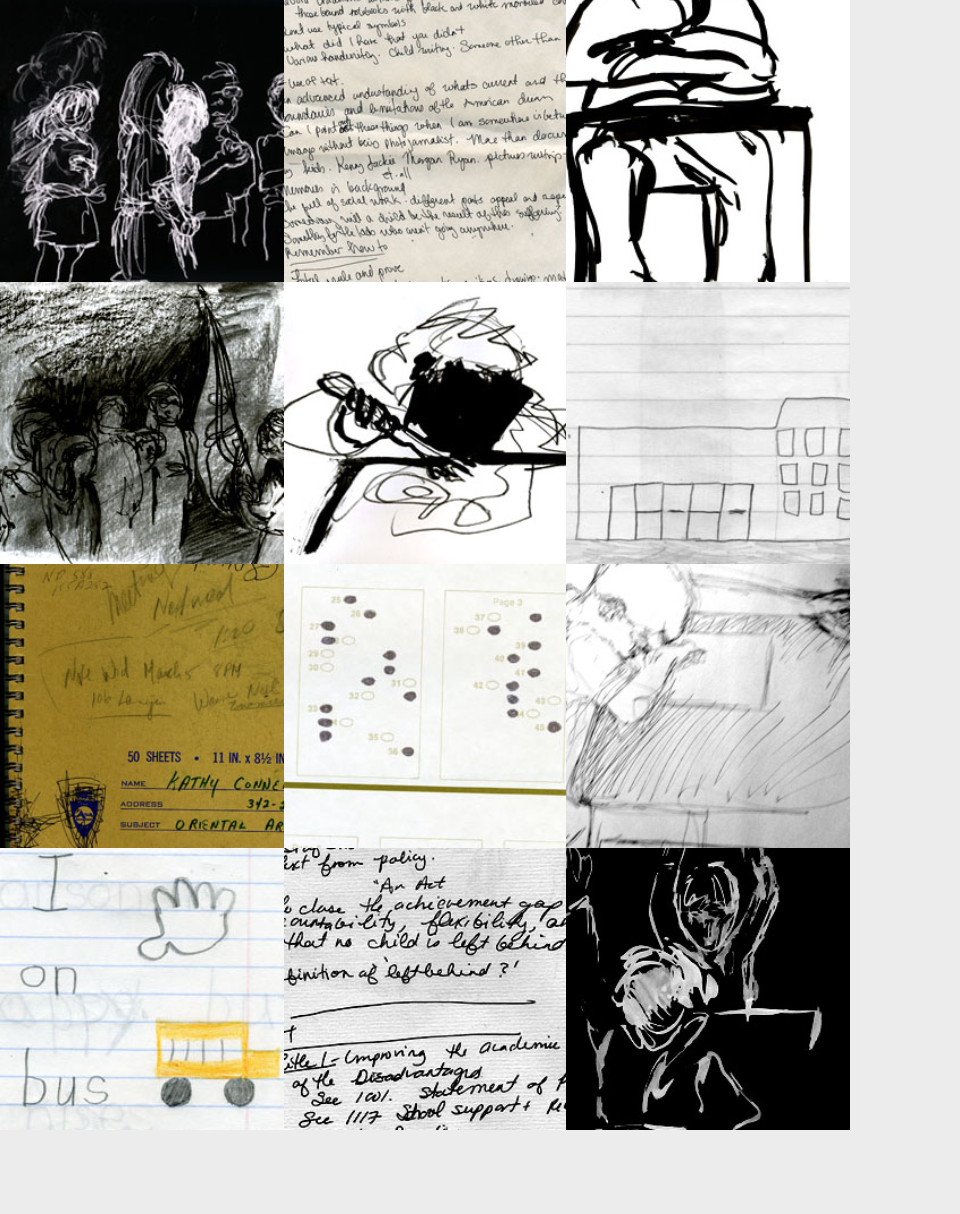 NCLB 1, 2010, Video still and Iris print, 8x10 in