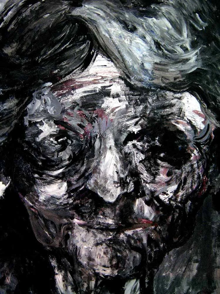 Deteriorate 12, 2006, Acrylic on Canvas, 30 x 40 in