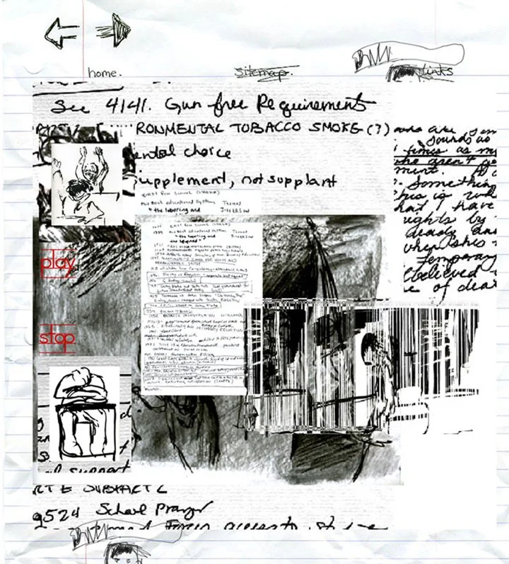 NCLB 10, 2010, Video still and Iris print, 8x10 in
