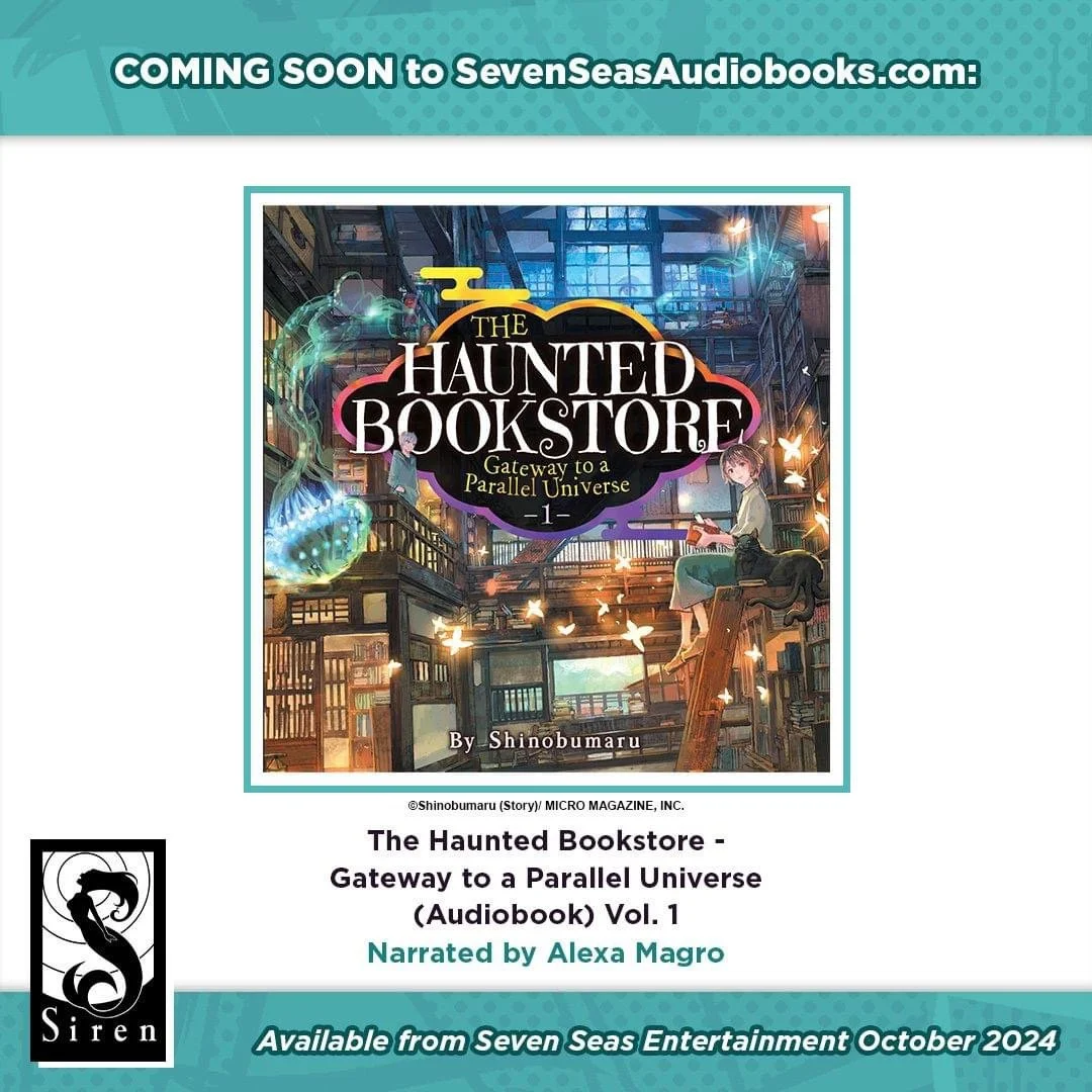 Audiobook Release: The Haunted Book Store Series