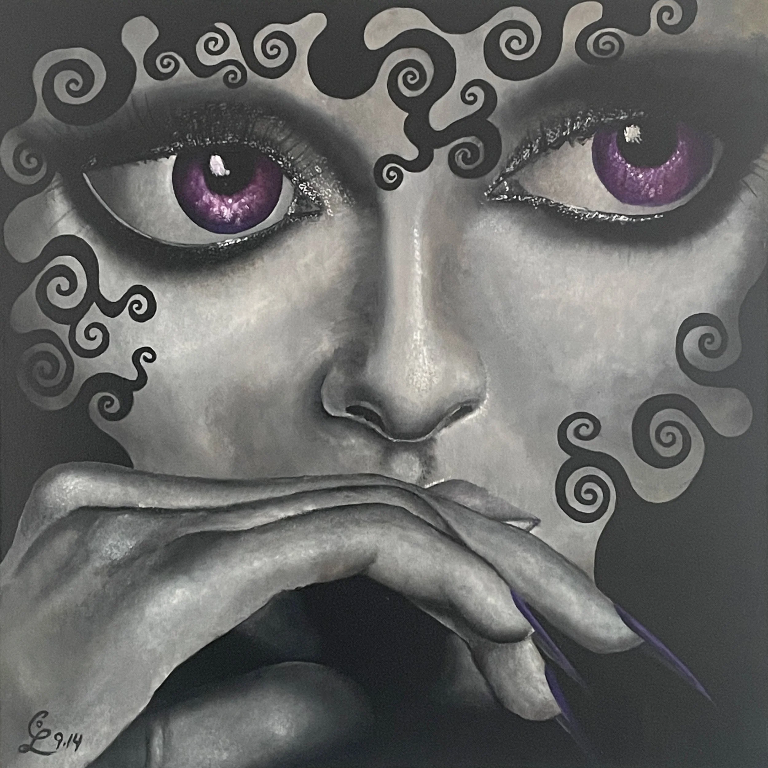 Chris Oleary, Artymys. 2014. Acrylic on Canvas.