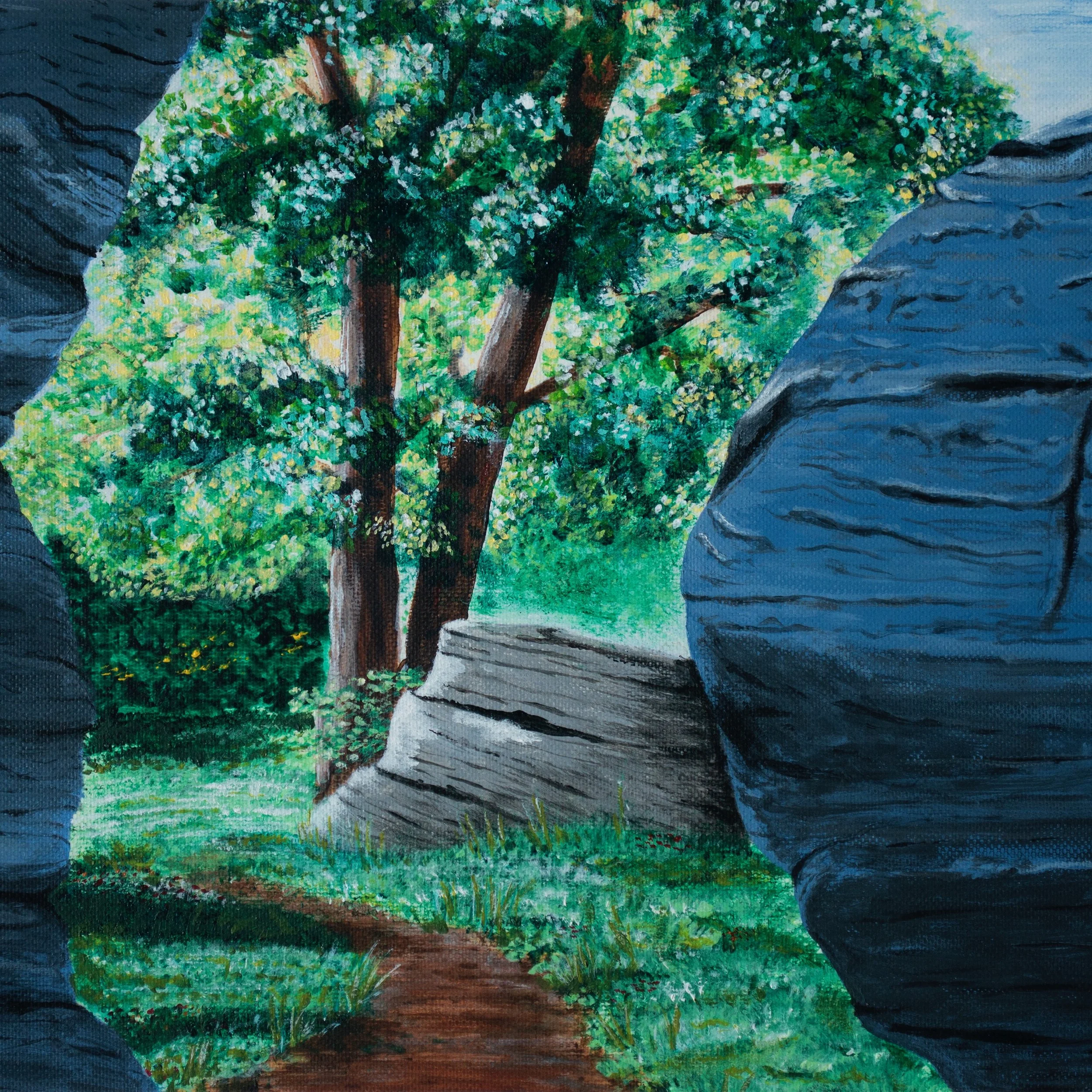 Alex Mohr, Rock City. 2005. Mixed Media.