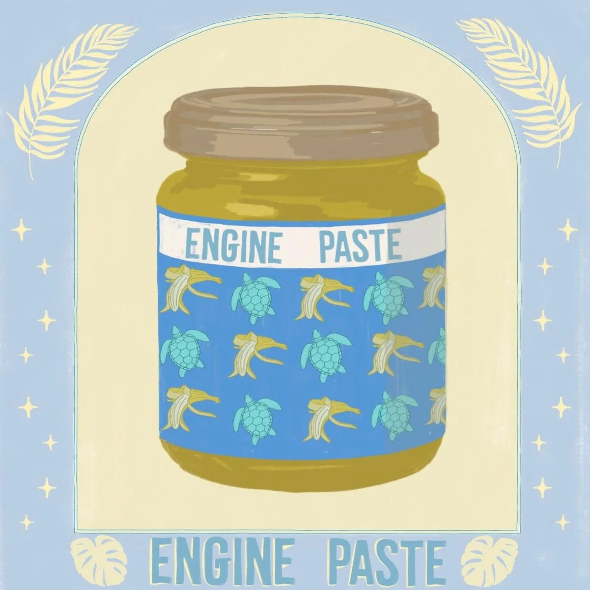 Taylore Rowland, Engine Paste. 2023. Digital Painting.