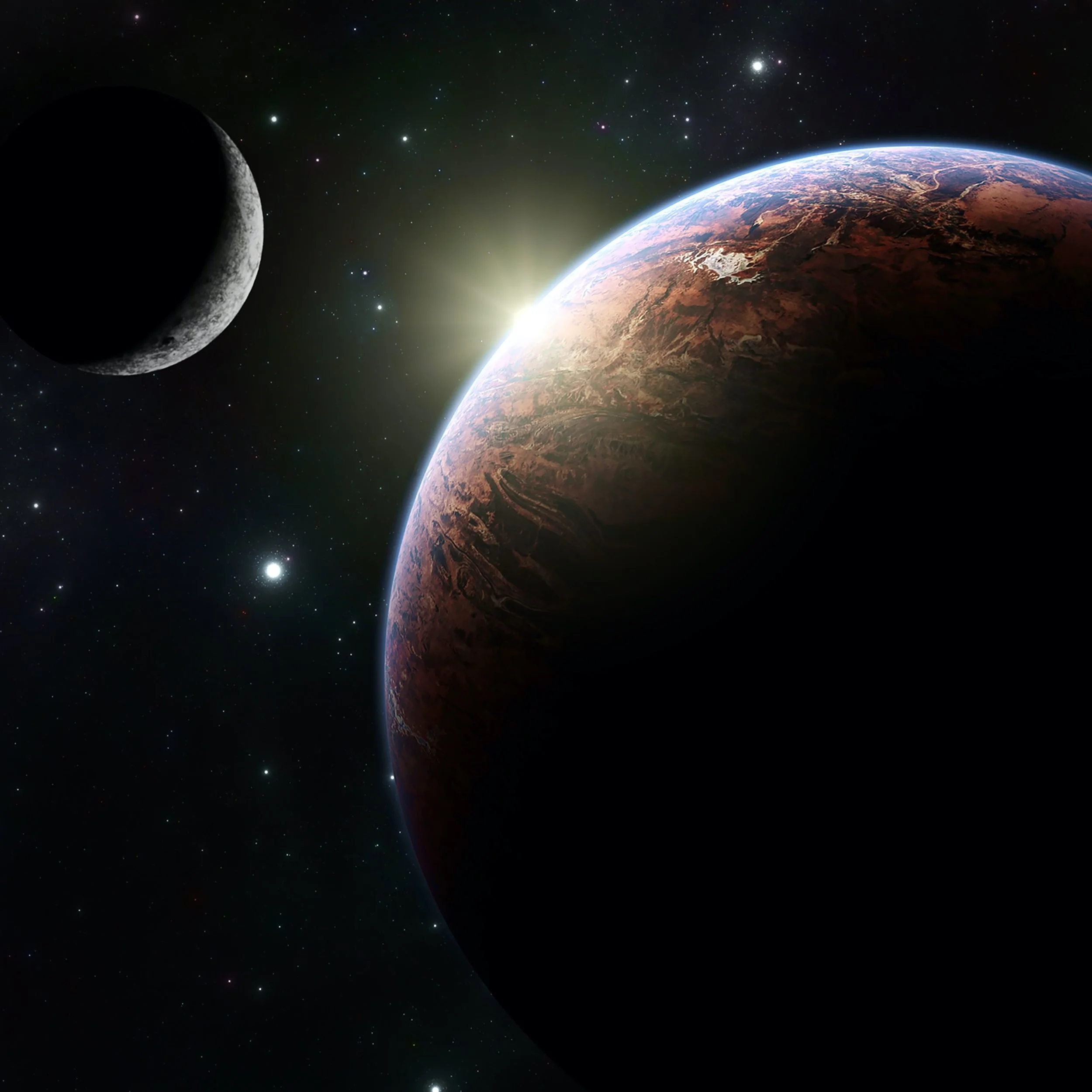 Natasha Mohr, Red Planet. 2016. Digital.