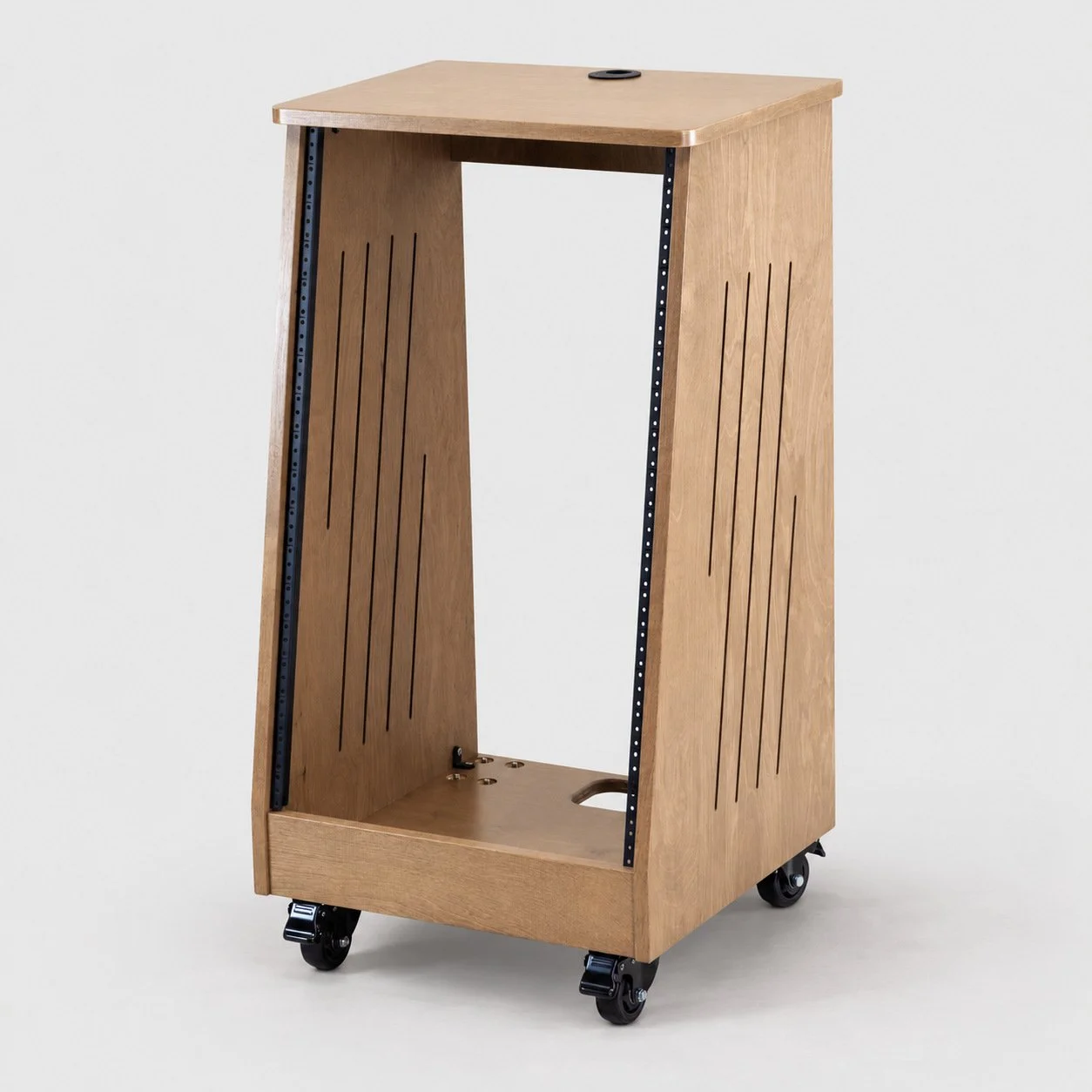 Single Slanted Studio Rack (10U-20U)
