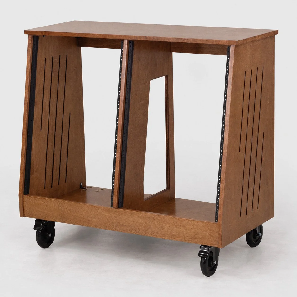 Dual Slanted Studio Rack (20U-40U)