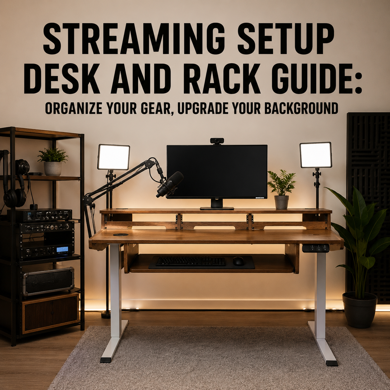Streaming Setup Desk and Rack Guide: Organize Your Gear, Upgrade Your Background