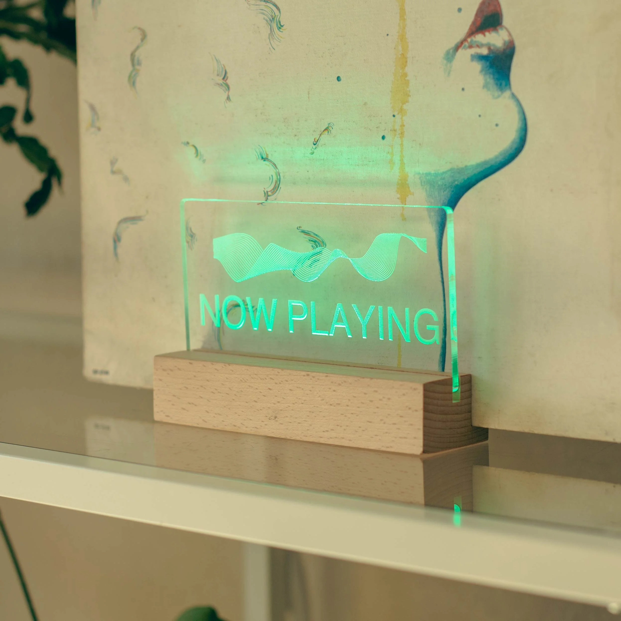 Luma "Now Playing" LED Sign