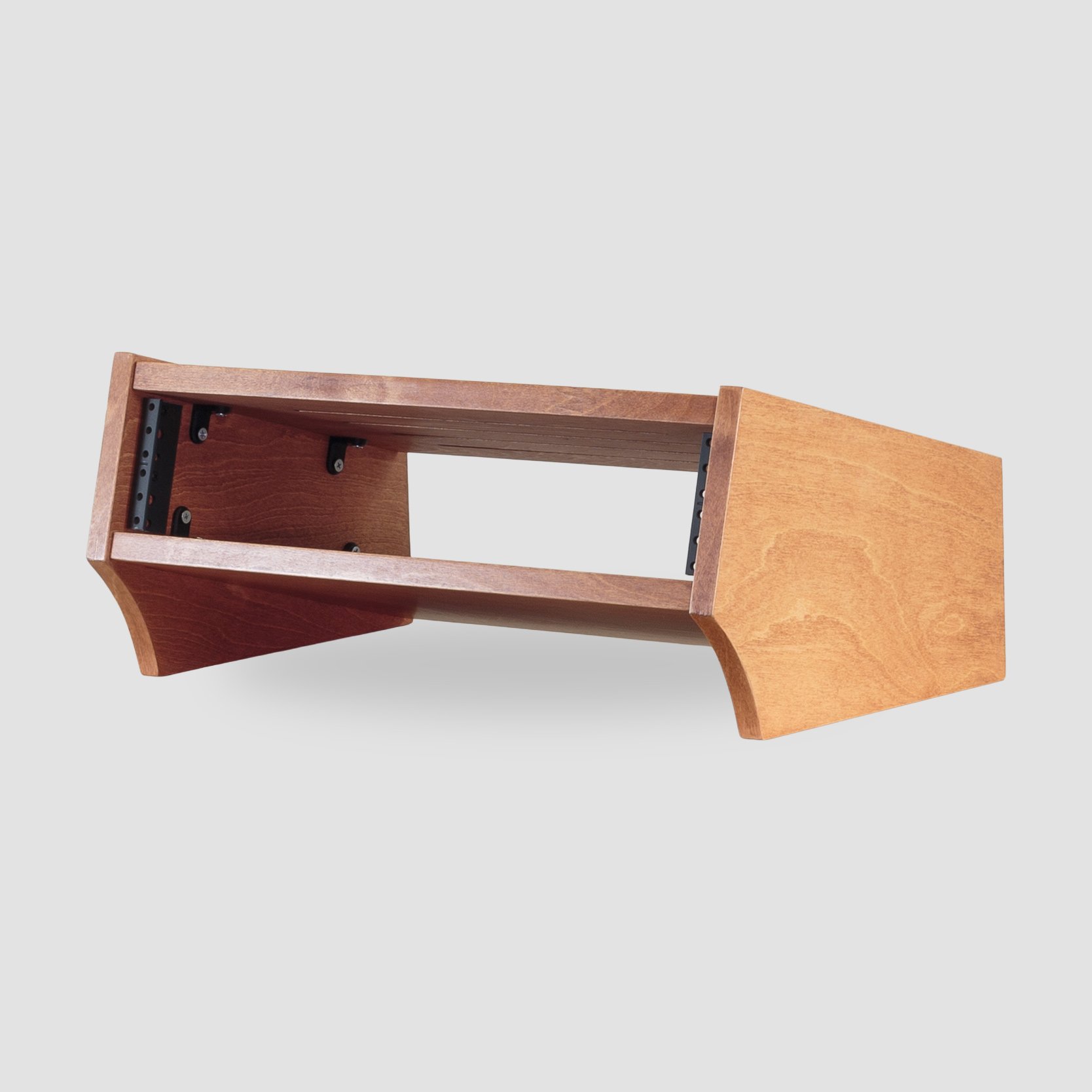 Single Slanted Turret Studio Rack (1U-9U)