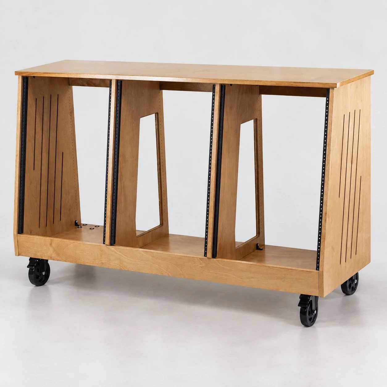 Triple Slanted Studio Rack (30U-60U)