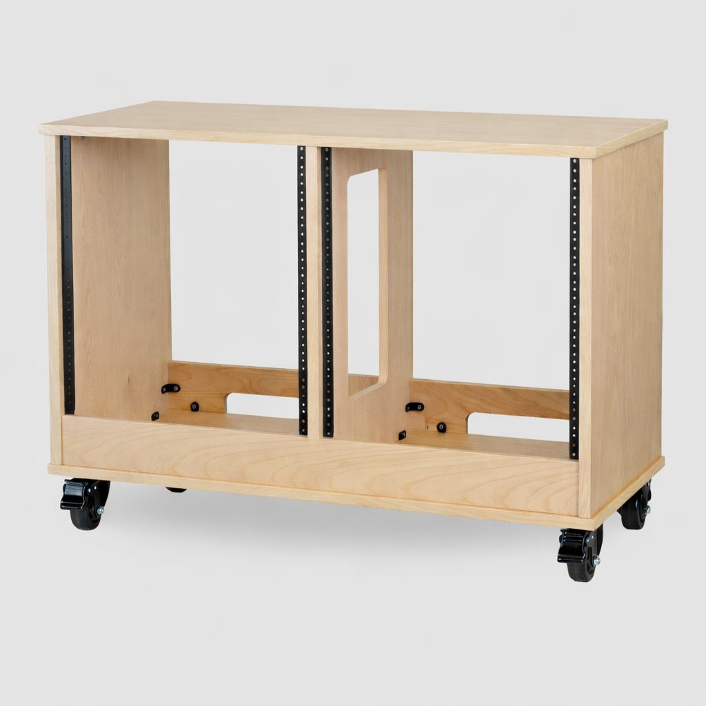Dual Straight Studio Rack (20U-40U)