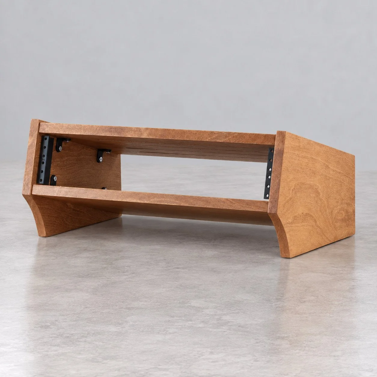 Single Slanted Turret Studio Rack (1U-9U)
