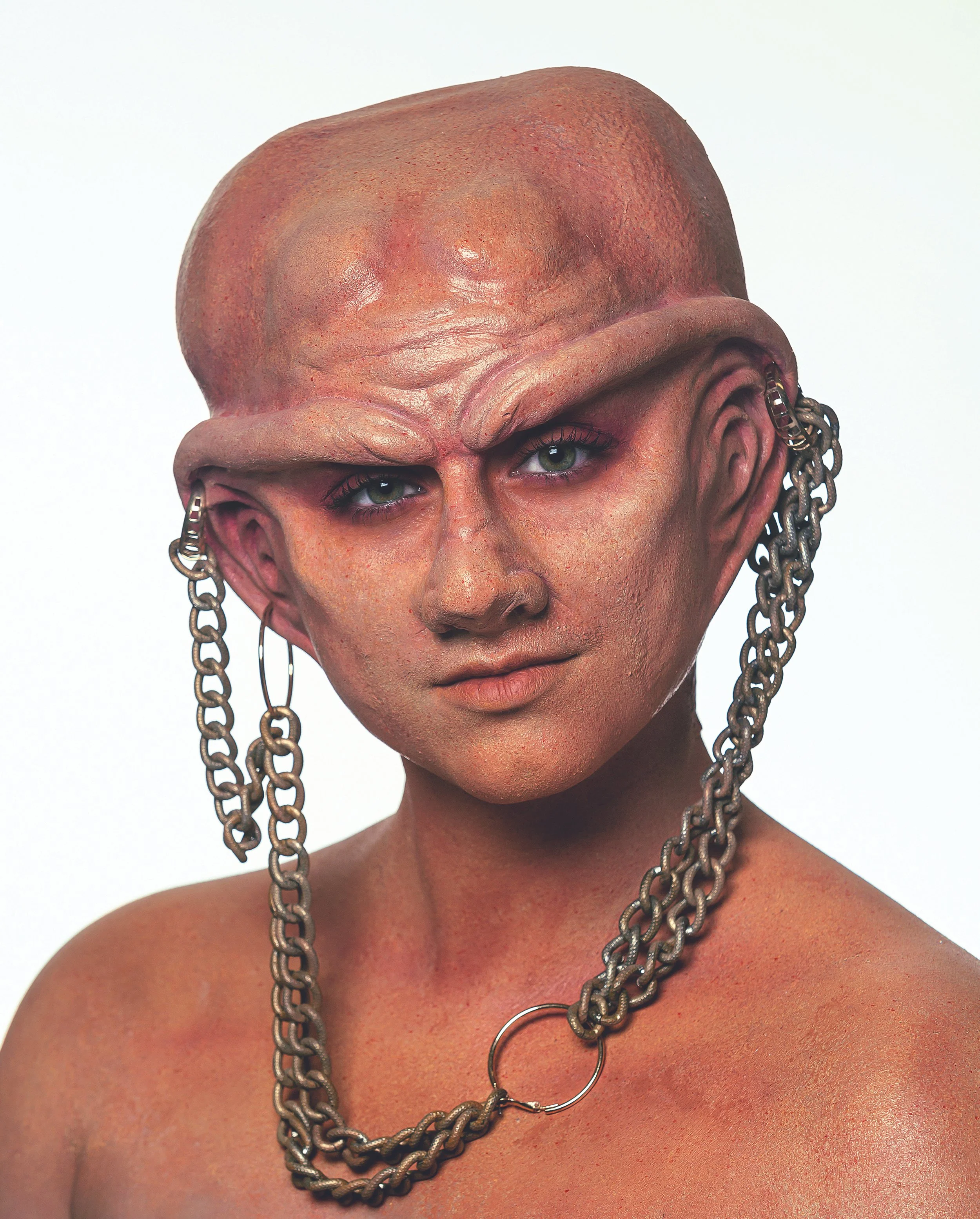 Fabricated, Applied & Painted Foam Latex Prosthetics.