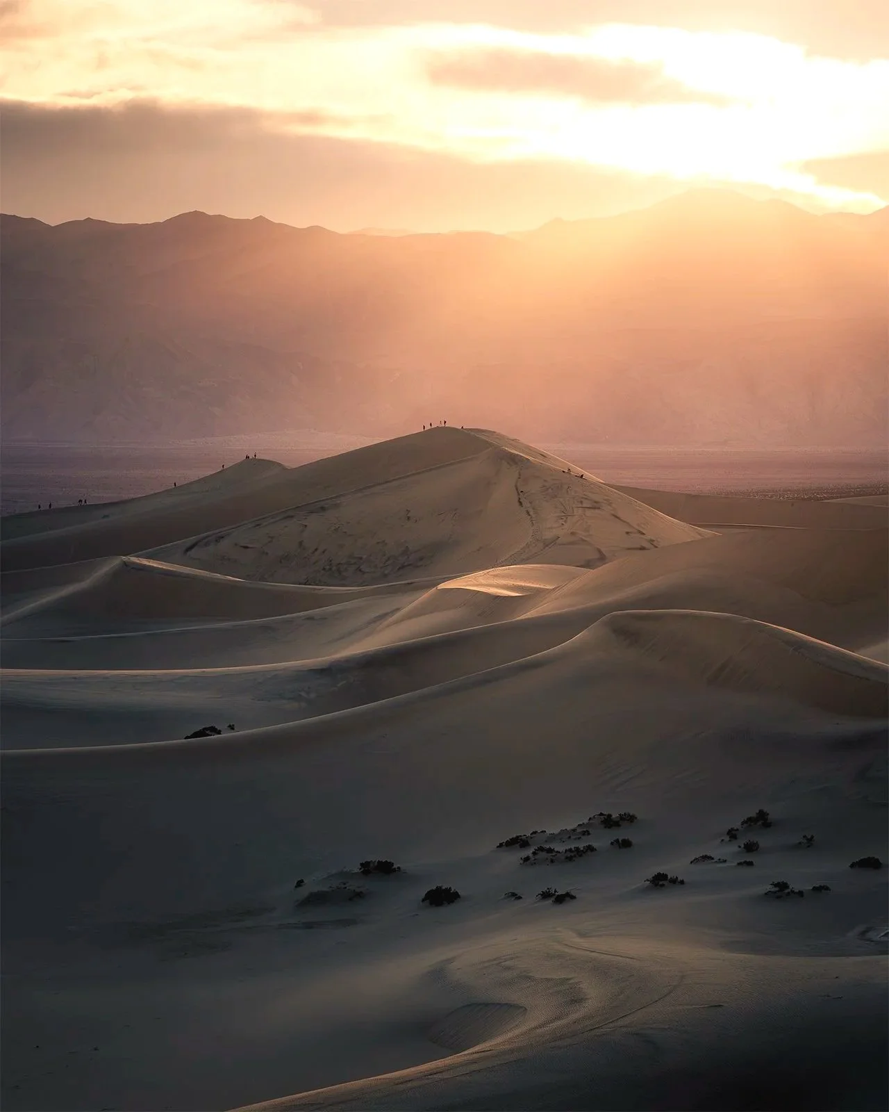 Death Valley Sunset (Portrait)