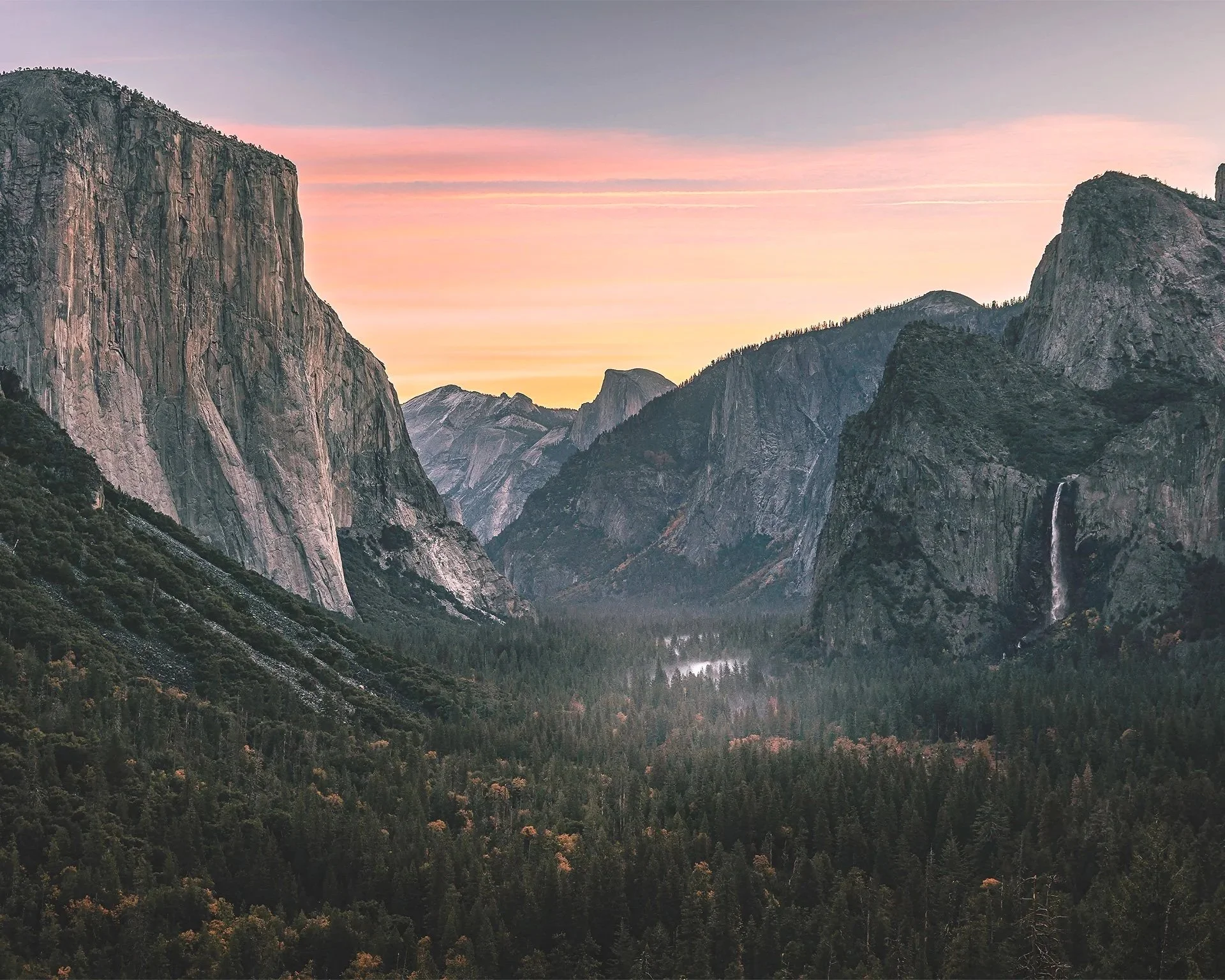 Tunnel View Sunrise