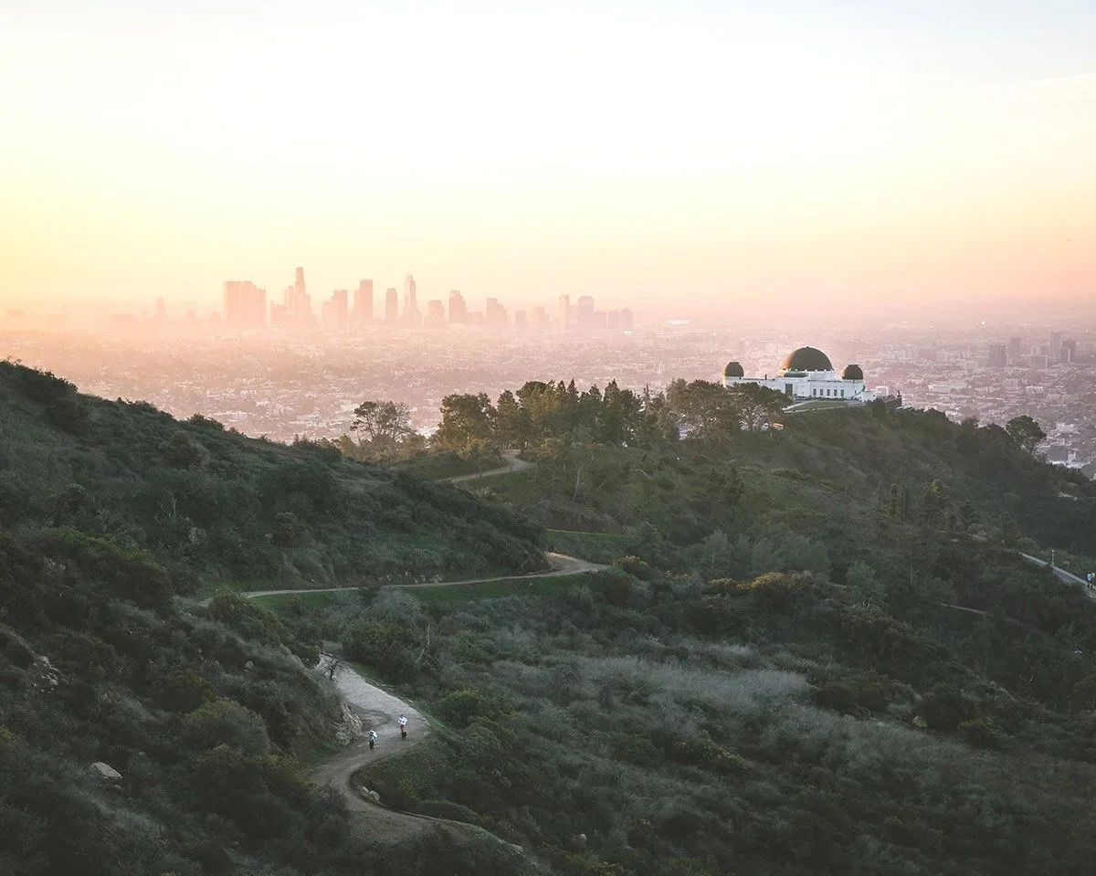 LA from Mt. Hollywood, Sunrise