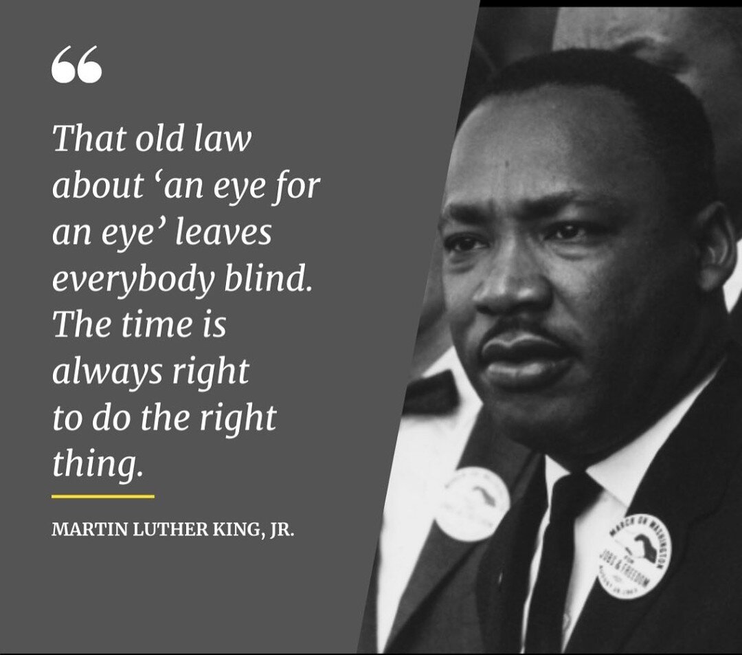 Today and every day, now more than ever, should we reflect on the legacy, words and actions of the great Dr. Martin Luther King Jr.