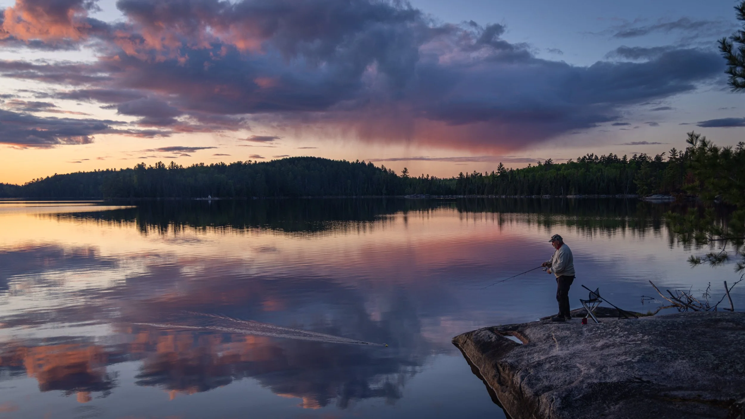      

 
   May 2025 - Alan, Paul, Bill and I made our spring canoe trip to the Boundary Waters.  The night before the trip we stayed at the Fenske Lake campground.  We entered at the Little Indian Sioux River and paddled towards Lynx Lake.  The firs