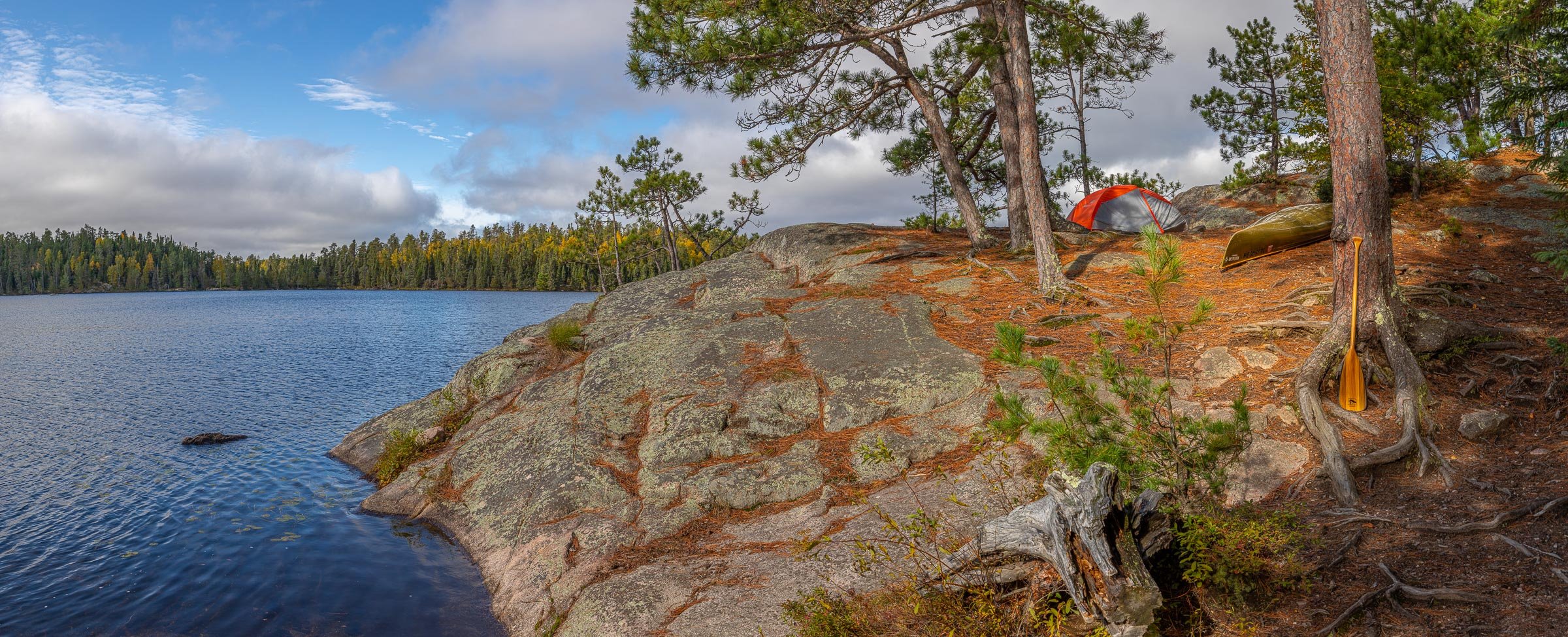 Camp on Lynx Lake #1856