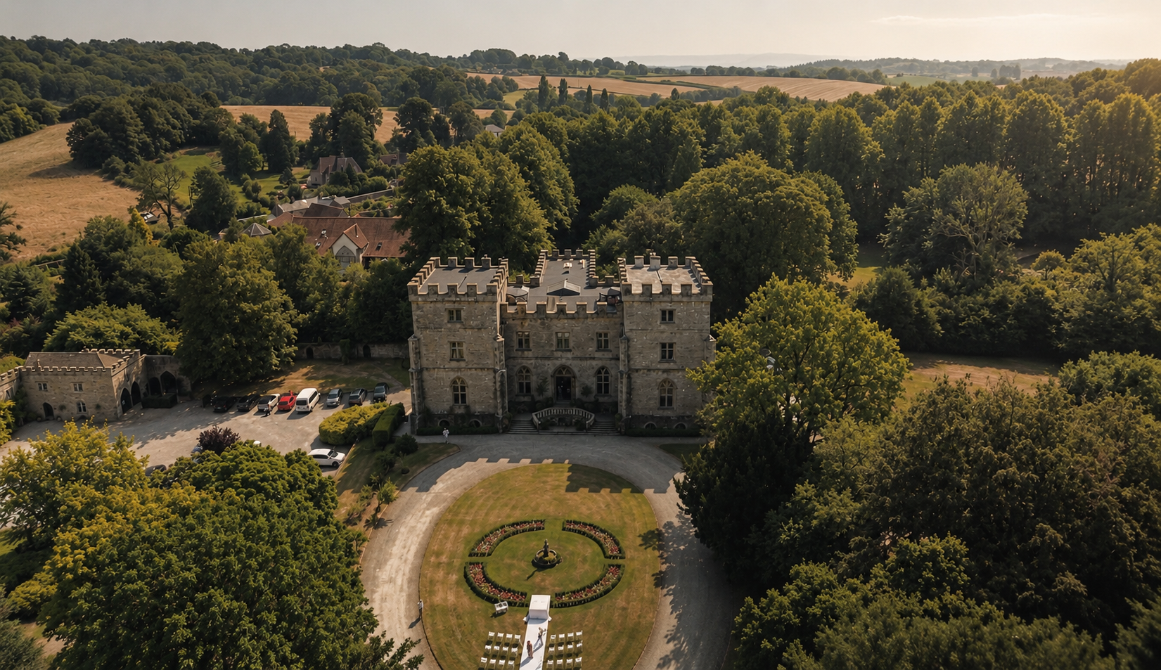 Clearwell Castle wedding venue in Gloucestershire
