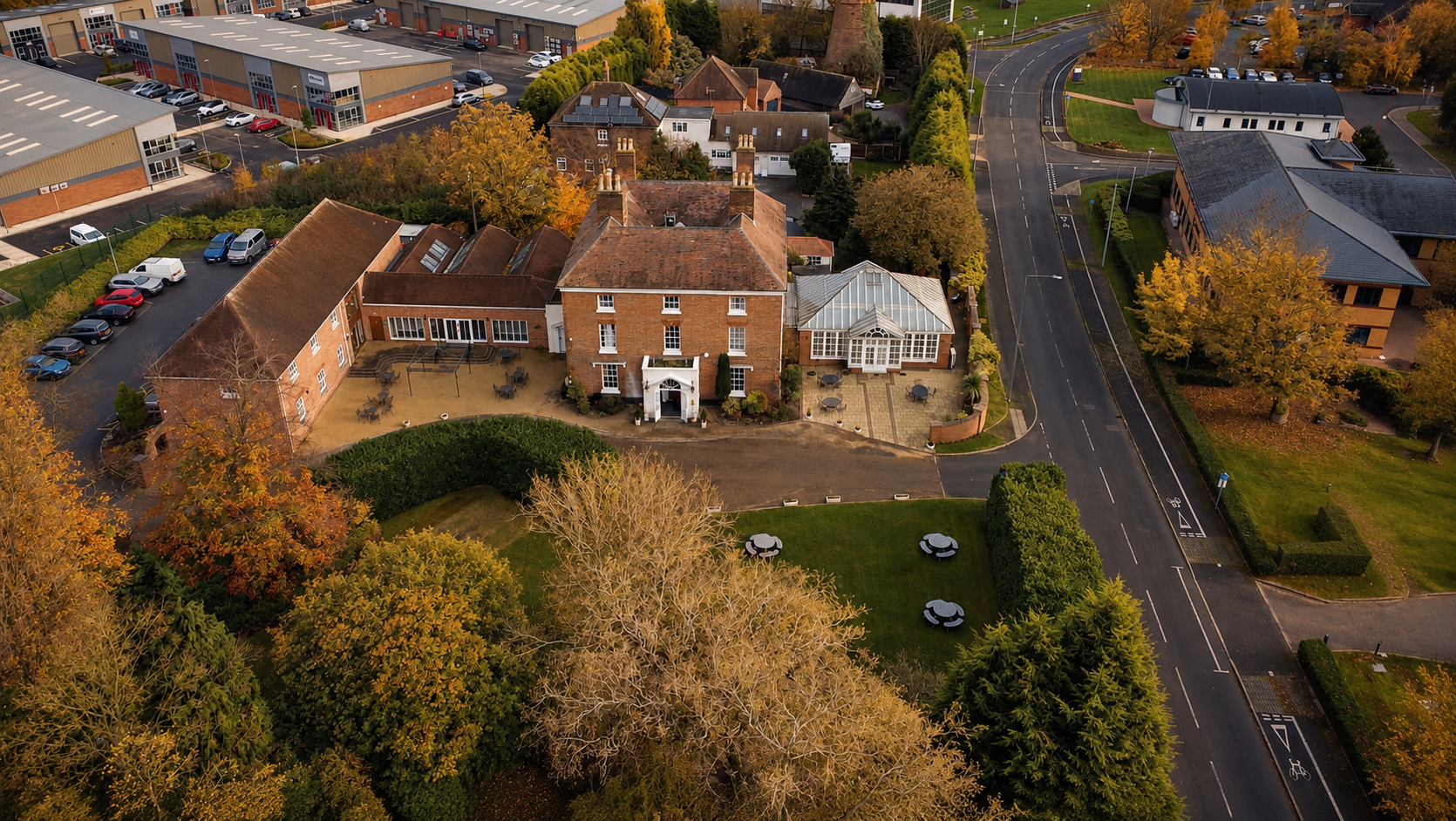 The Hadley Park House Hotel wedding venue in Telford Shropshire.