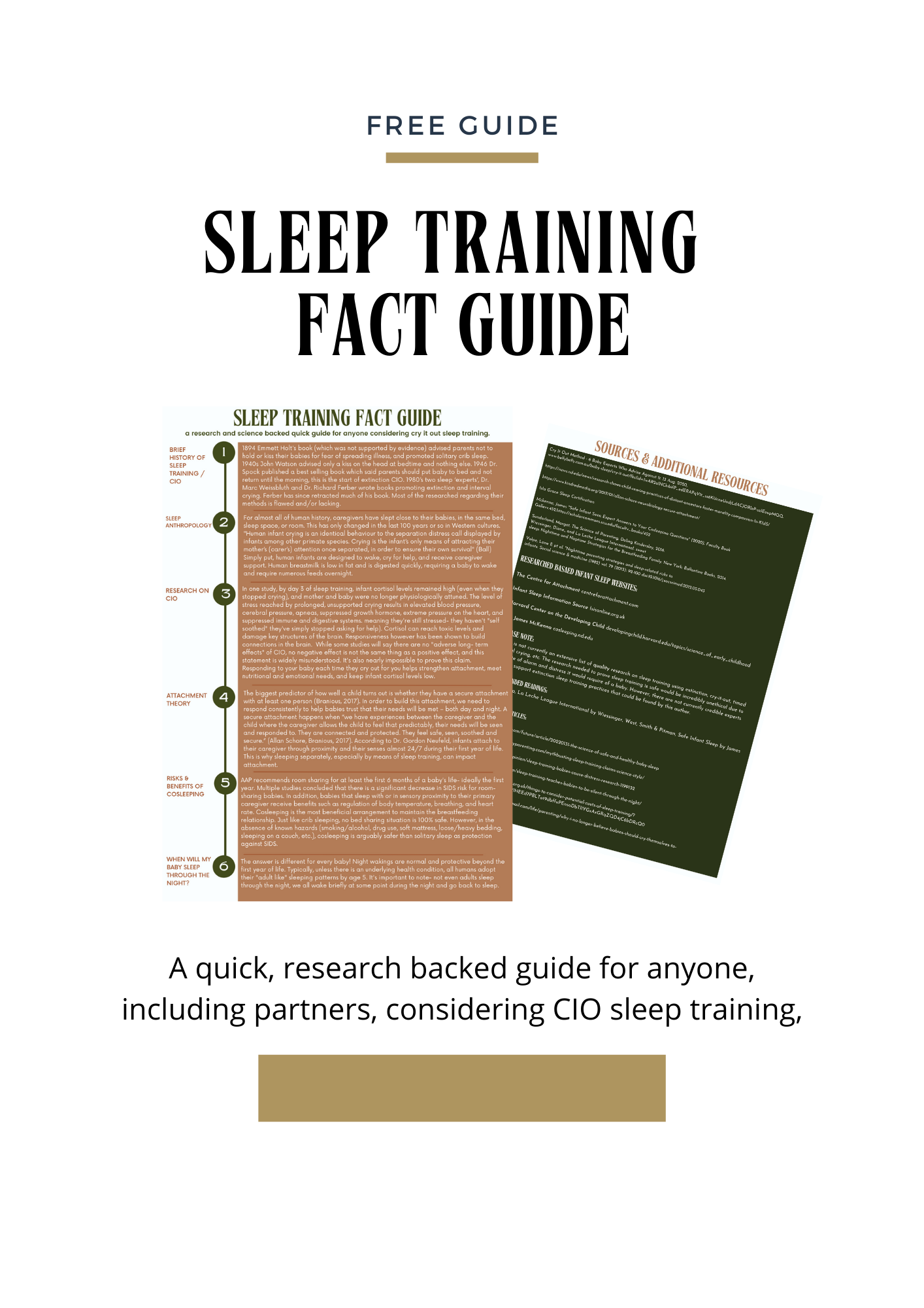 Free Sleep Training Fact Guide — NALANI PETRICE WYMAN
