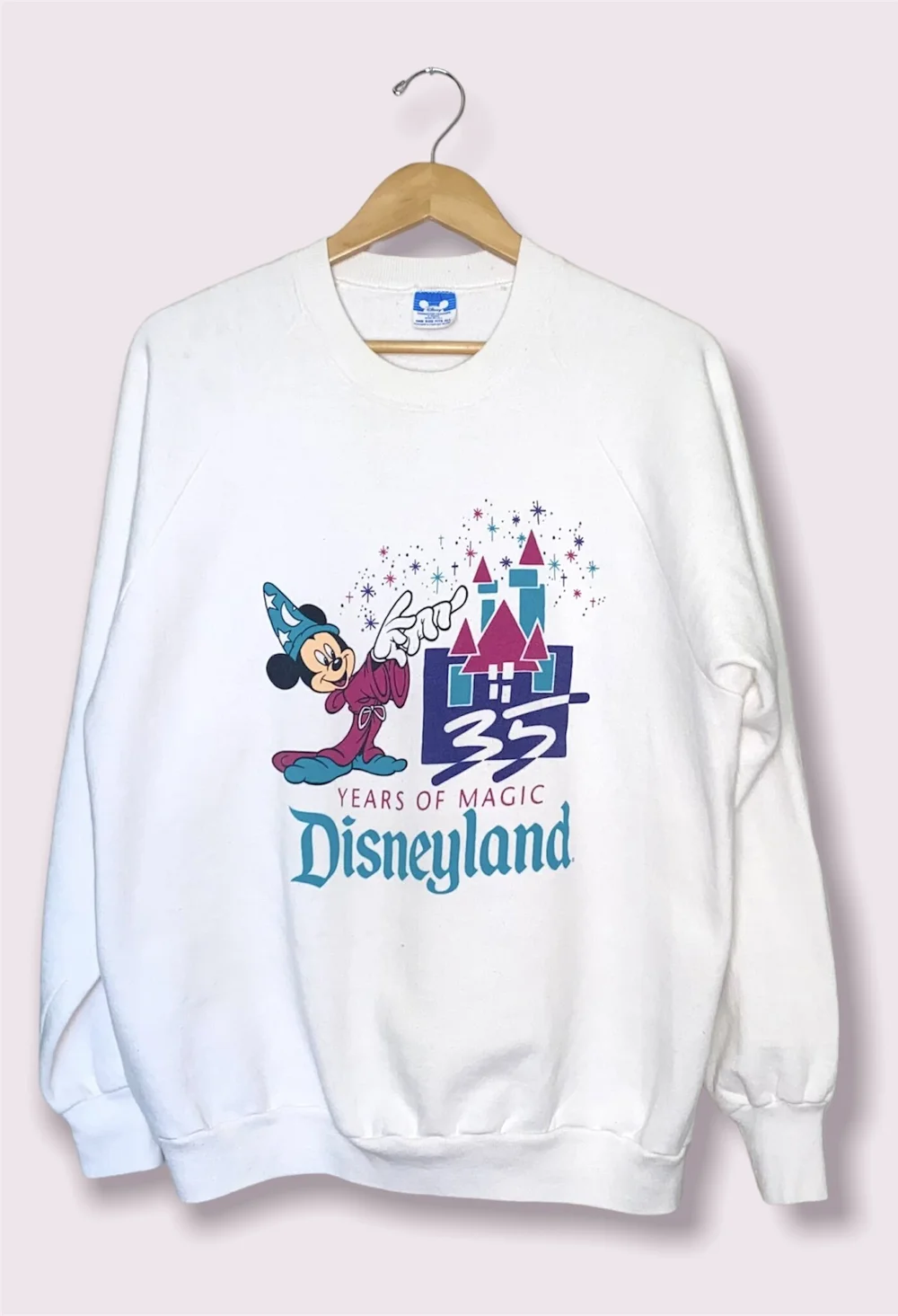 Vintage Disneyland 35th Anniversary Sweatshirt — CoCo Vintage Vintage Disneyland 35th Anniversary Sweatshirt — CoCo Vintage