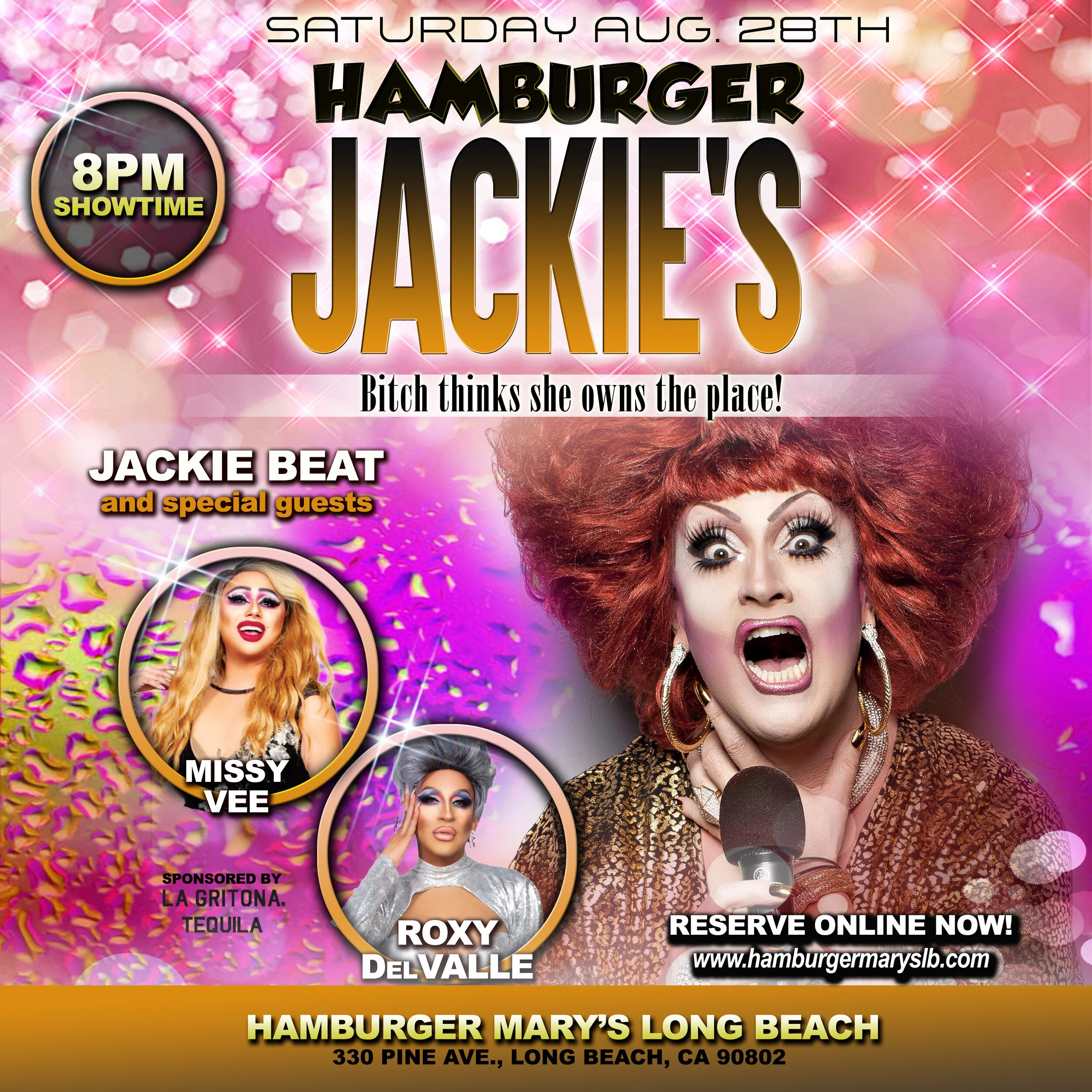 HAMBURGER JACKIE'S LONG BEACH!