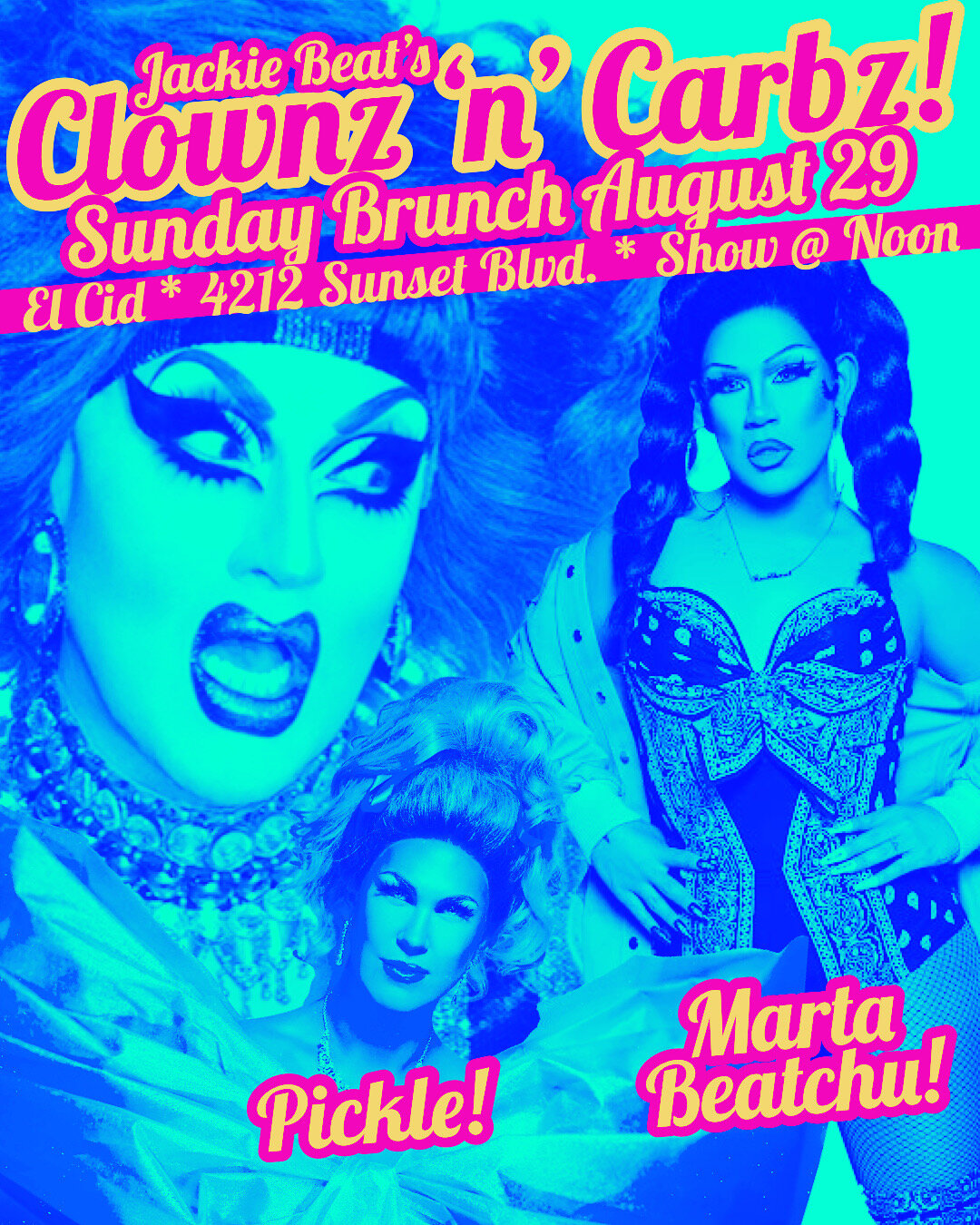 CLOWNZ 'N' CARBZ DRAG BRUNCH