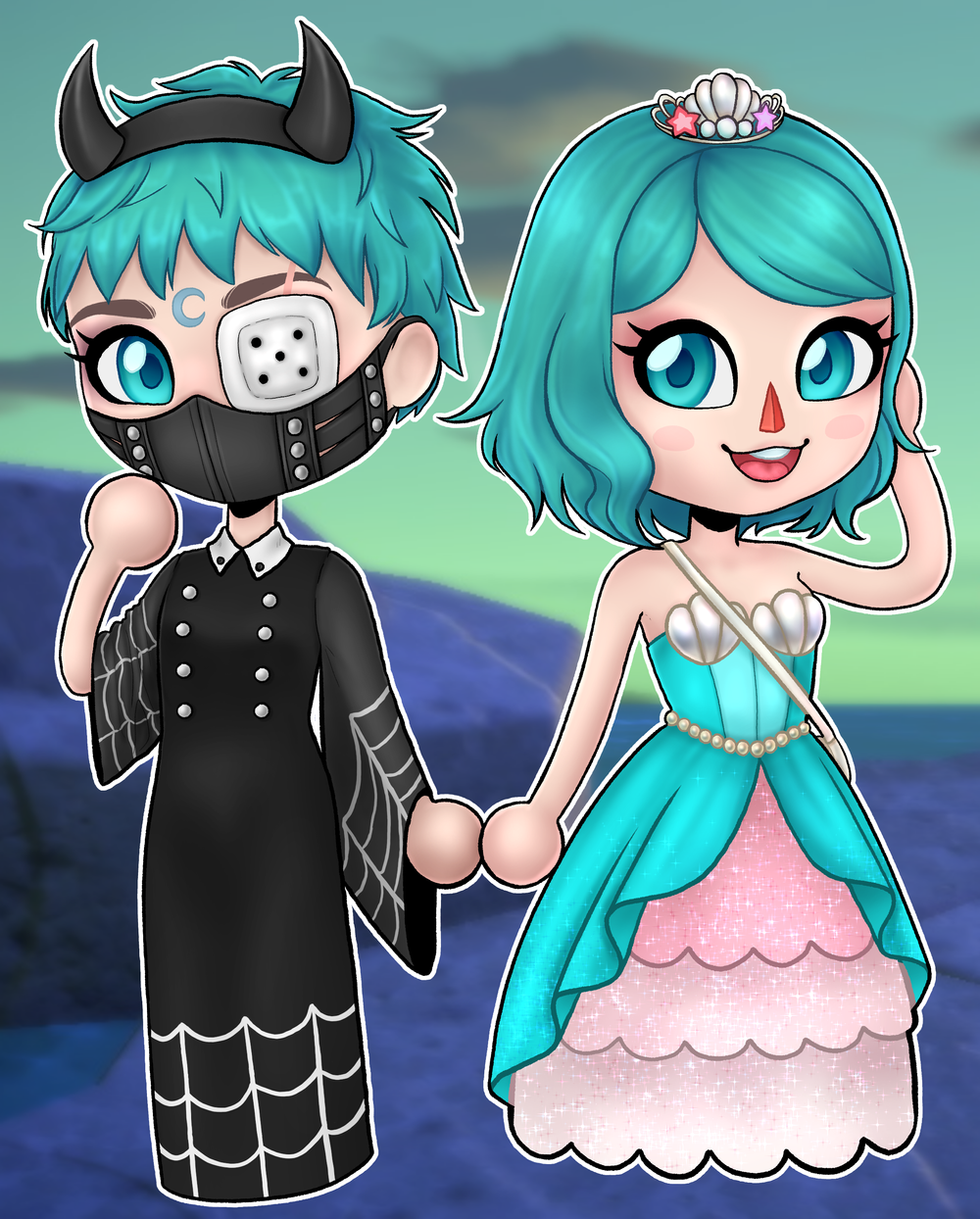 2D Work — Blue Pixie Art
