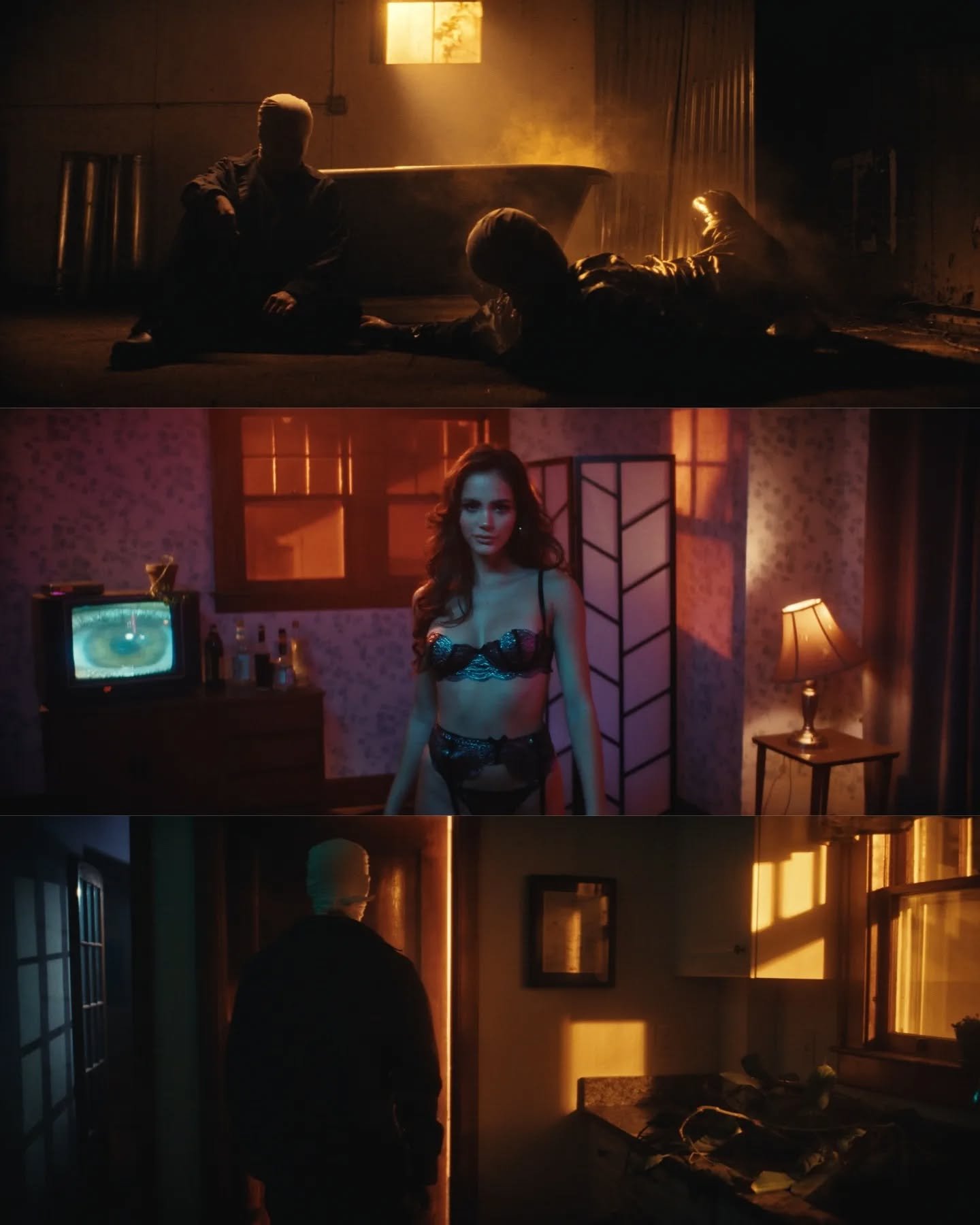 Frames from a recent music video for artist @astheyrun and director duo @abstractframework

Shout-out to the team! 

Artist: @astheyrun
Dir: @abstractframework
( @nelsonabstract
@calvaradoabstract )
DP: 🤷&zwj;♂️
Gaffer: @danpeckpeck
Swings: @bfree56