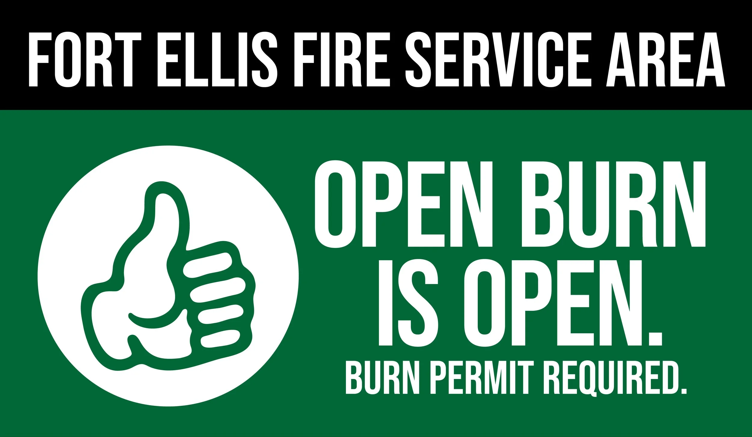 FORT ELLIS FIRE/RESCUE Burn Permits & Fire Restrictions